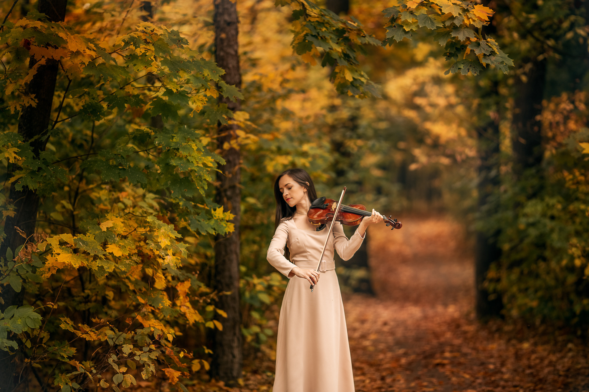 Осенние фотосессии. Фотограф на Крещение, Венчание в Москве Ирина Шамина