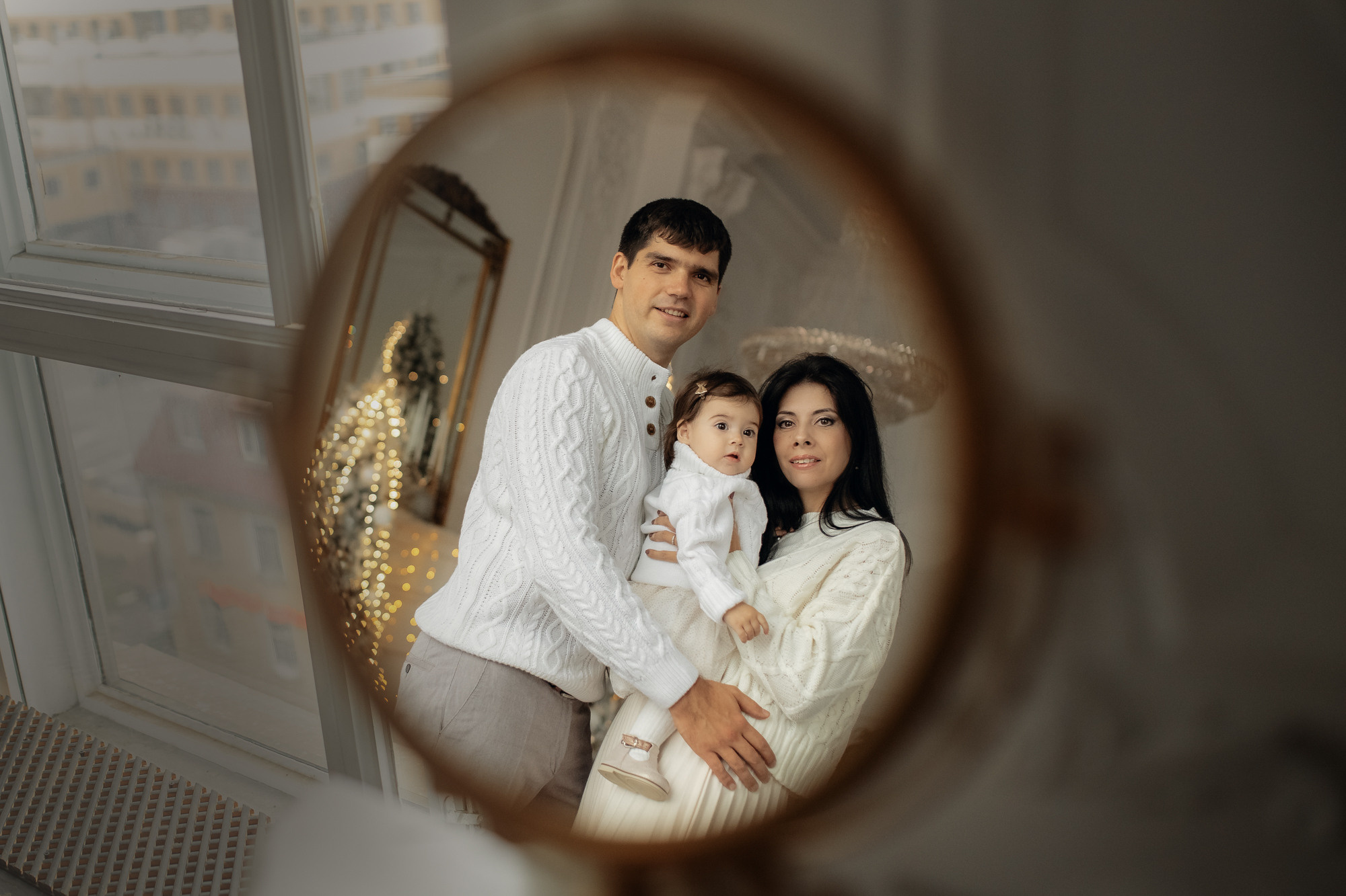 Новогодняя фотосессия. Фотограф на Крещение, Венчание в Москве Ирина Шамина