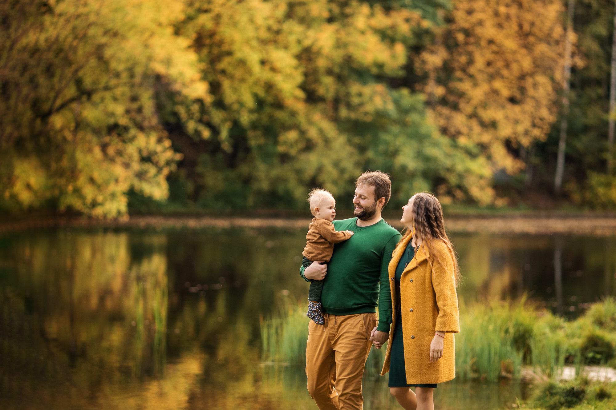 Осенние фотосессии. Фотограф на Крещение, Венчание в Москве Ирина Шамина