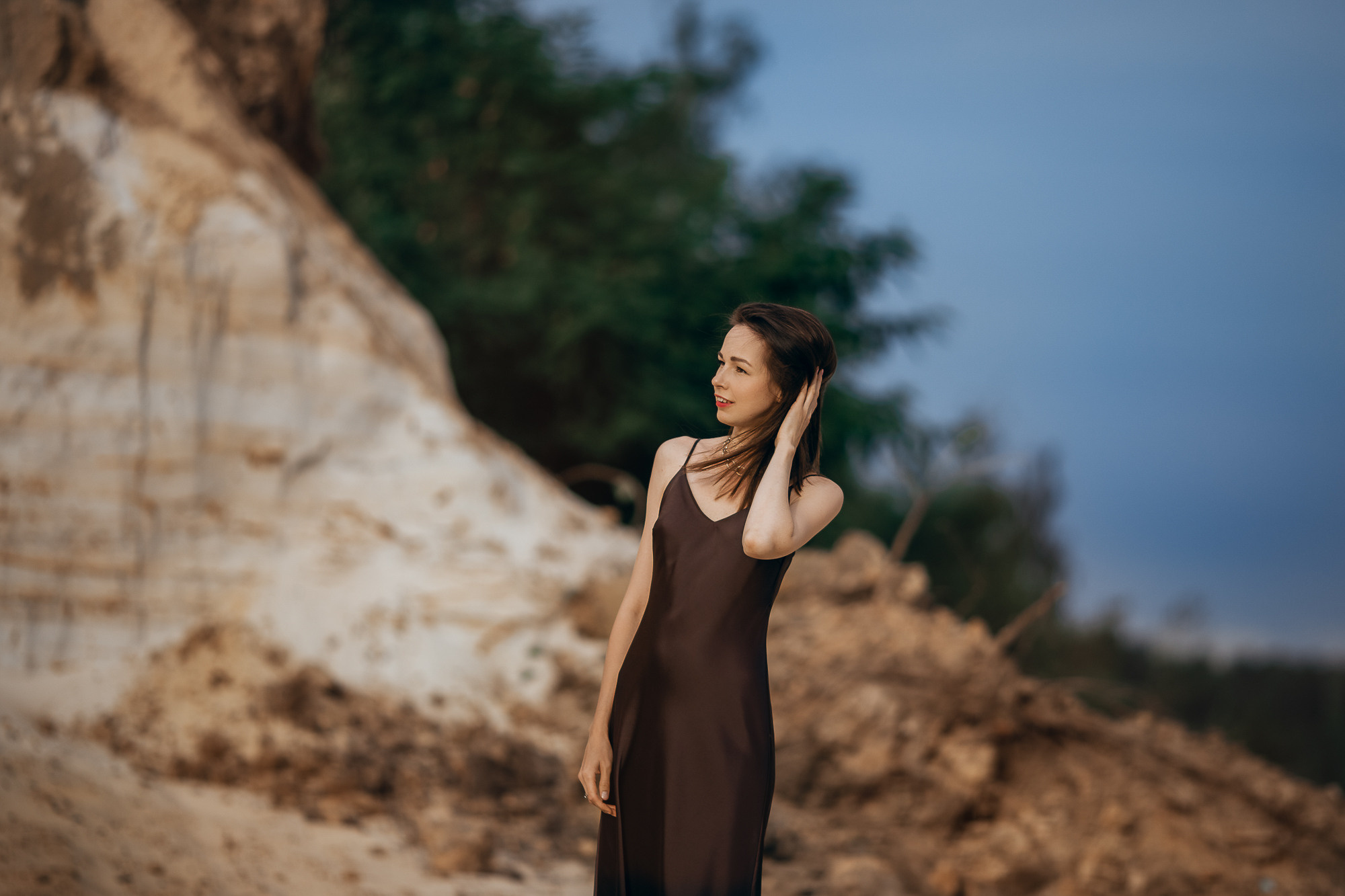 Фотосессия на Дзержинском карьере. Фотограф на Крещение, Венчание в Москве Ирина Шамина