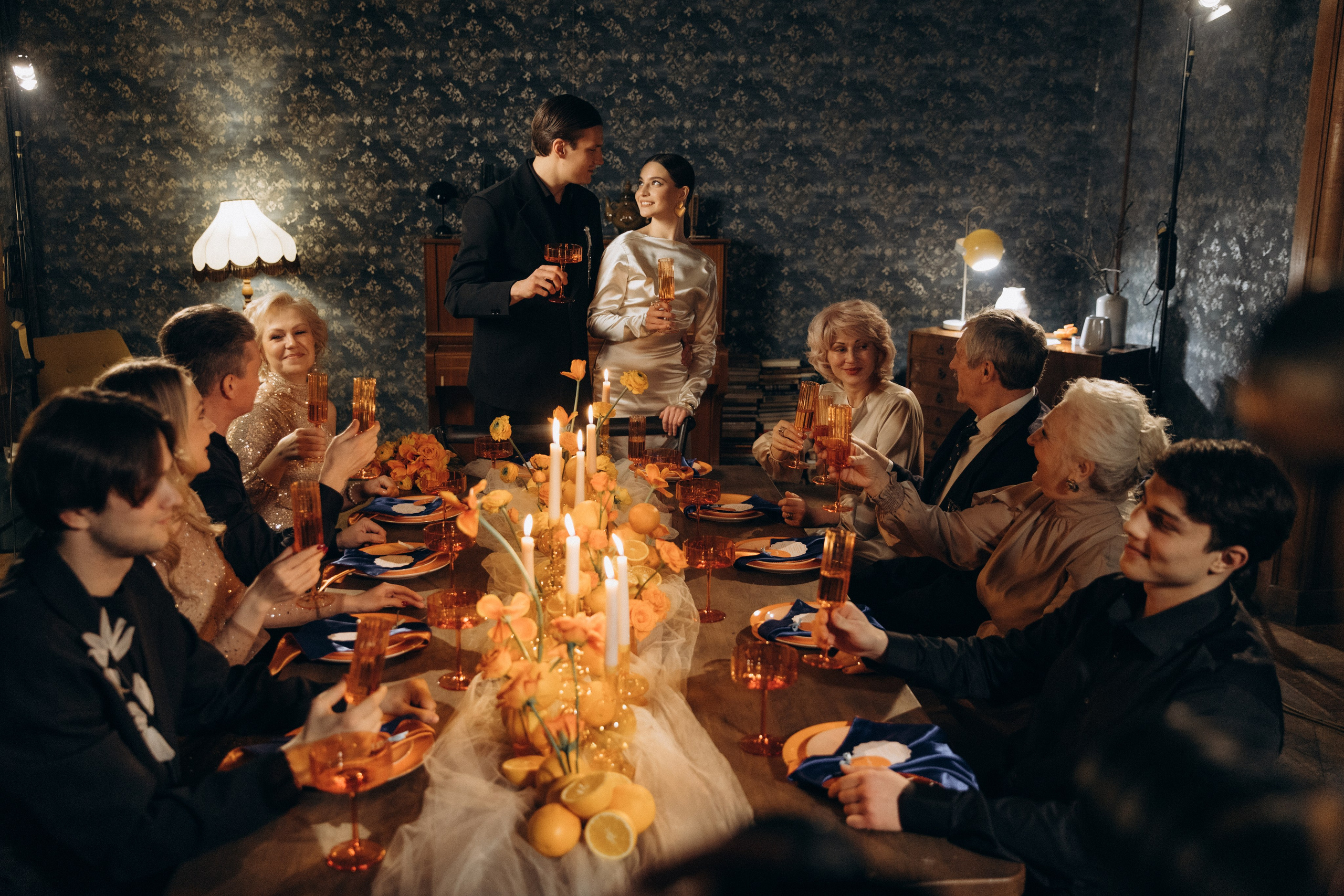 Михаил и Алина. Камерный ужин. Свадебный фотограф Москва Павел Фетисов