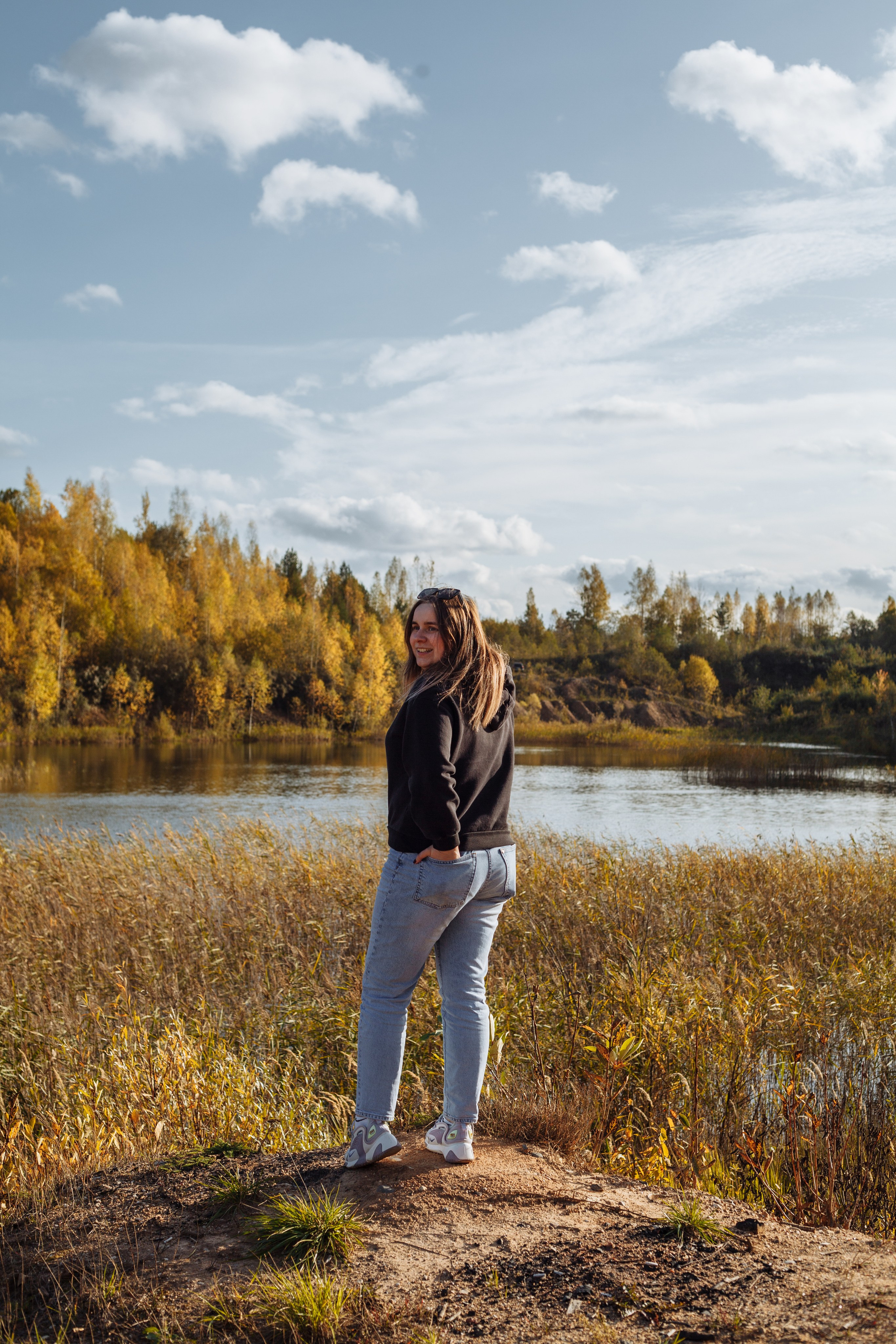 Съемка на берегу карьера. Мультижанровый фотограф в Москве Наталия Степанова