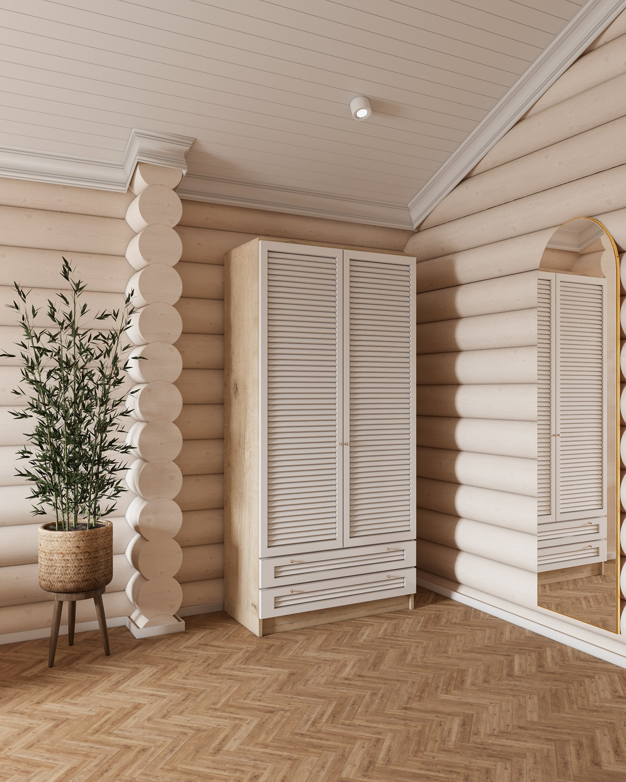 Дом из бревна