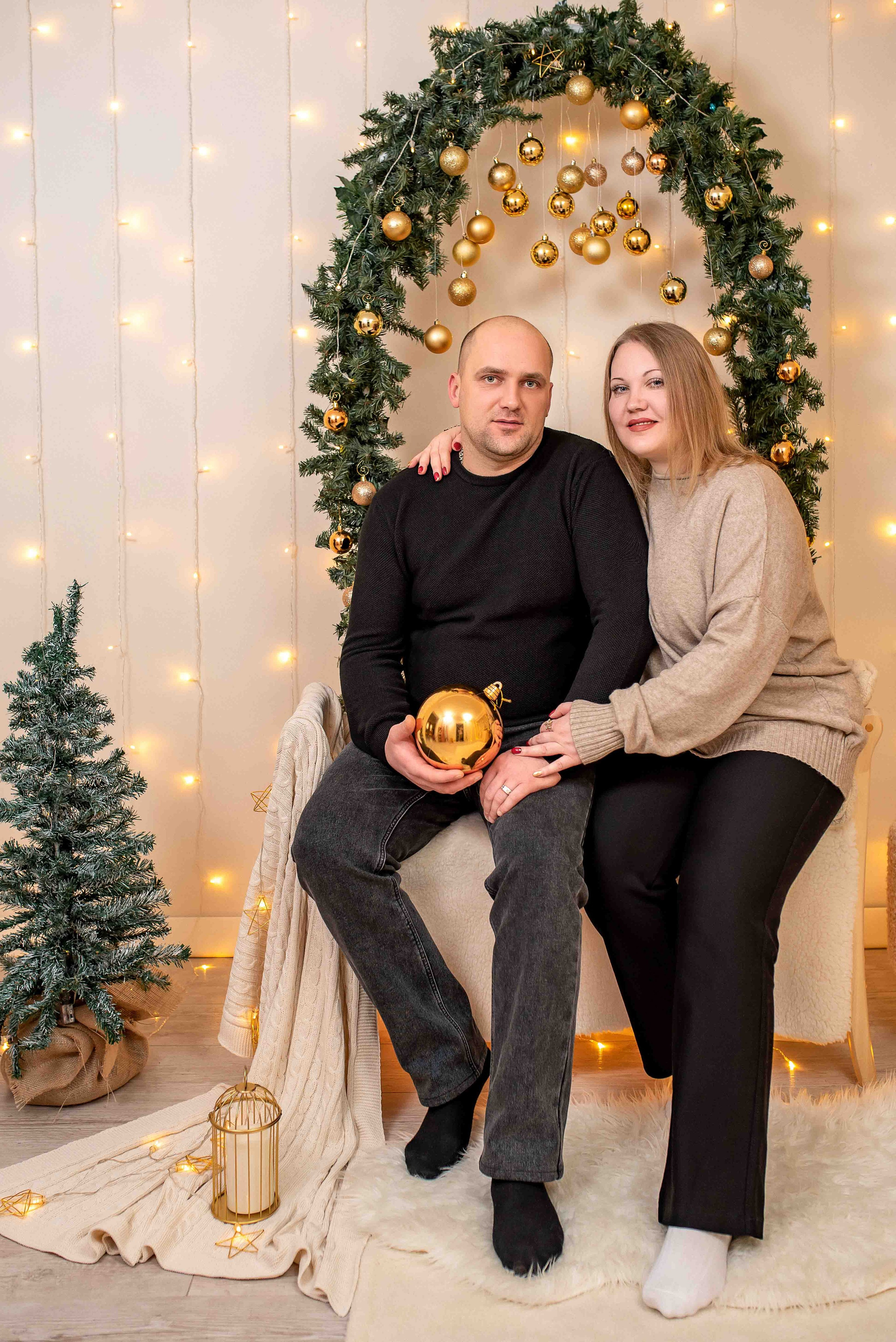 Людмила и её семья НГ 2025. Семейный и детский фотограф Наталья Горда