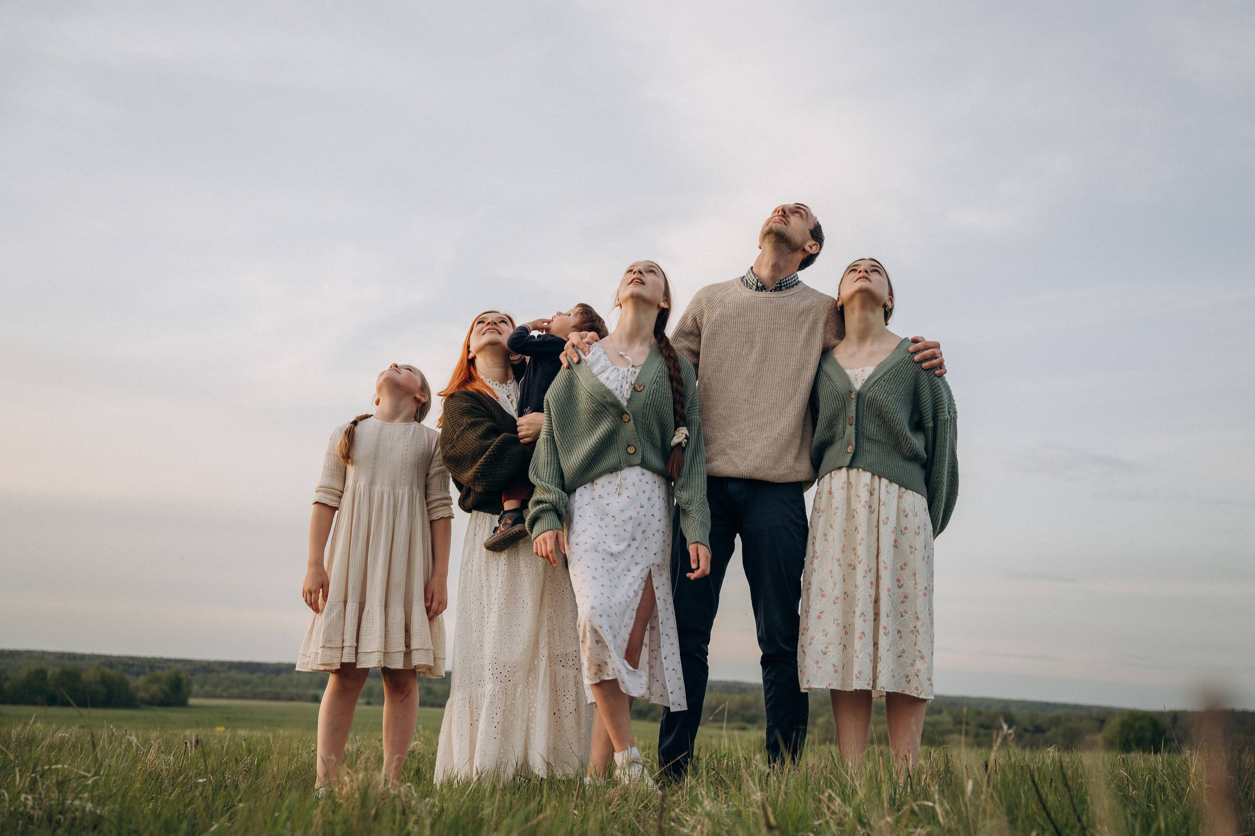 Семья Коломиных. Семейный фотограф в Клину и Москве Елена Храпунова