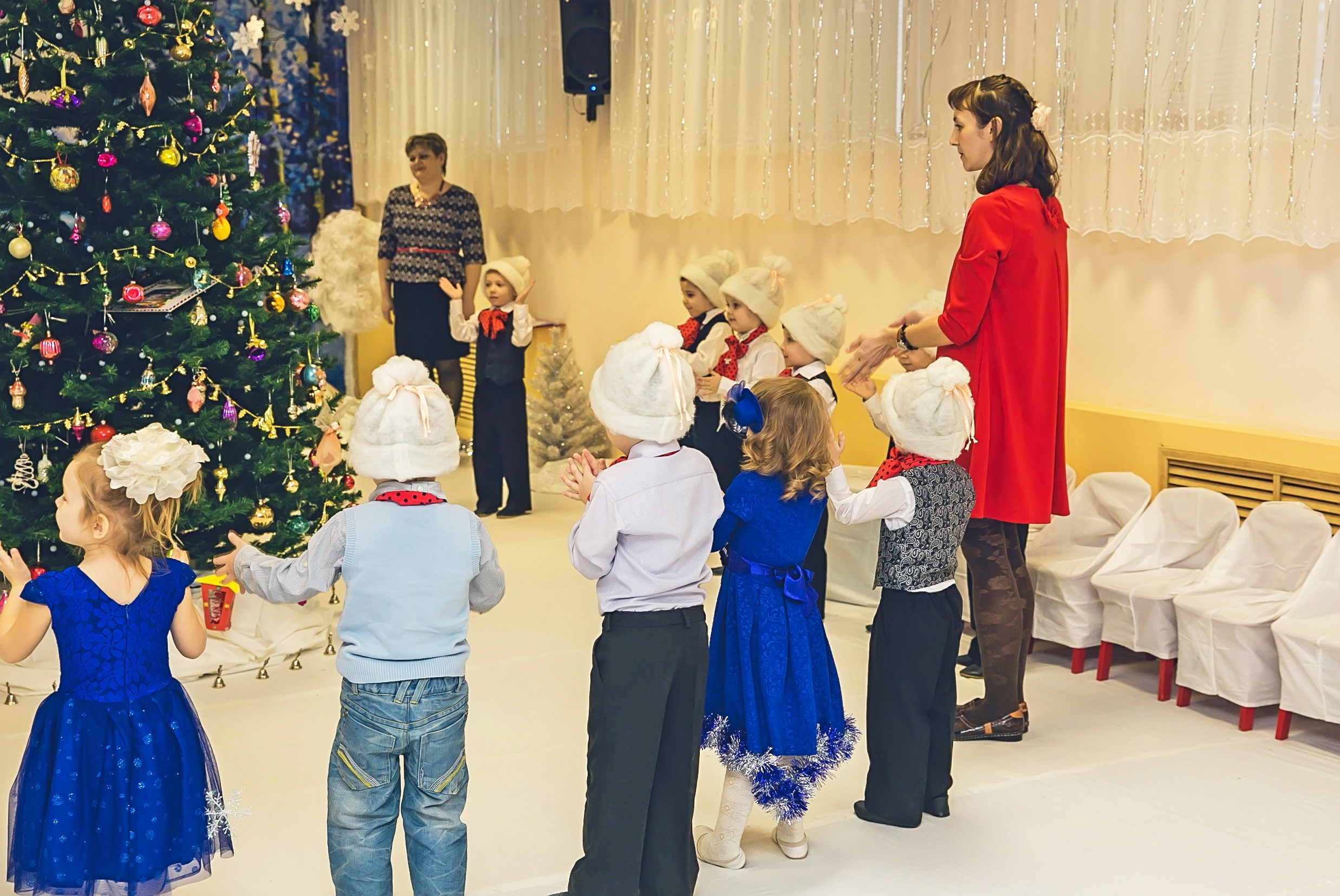 Новый год в саду. Семейный и детский фотограф в Нижнем Новгороде
