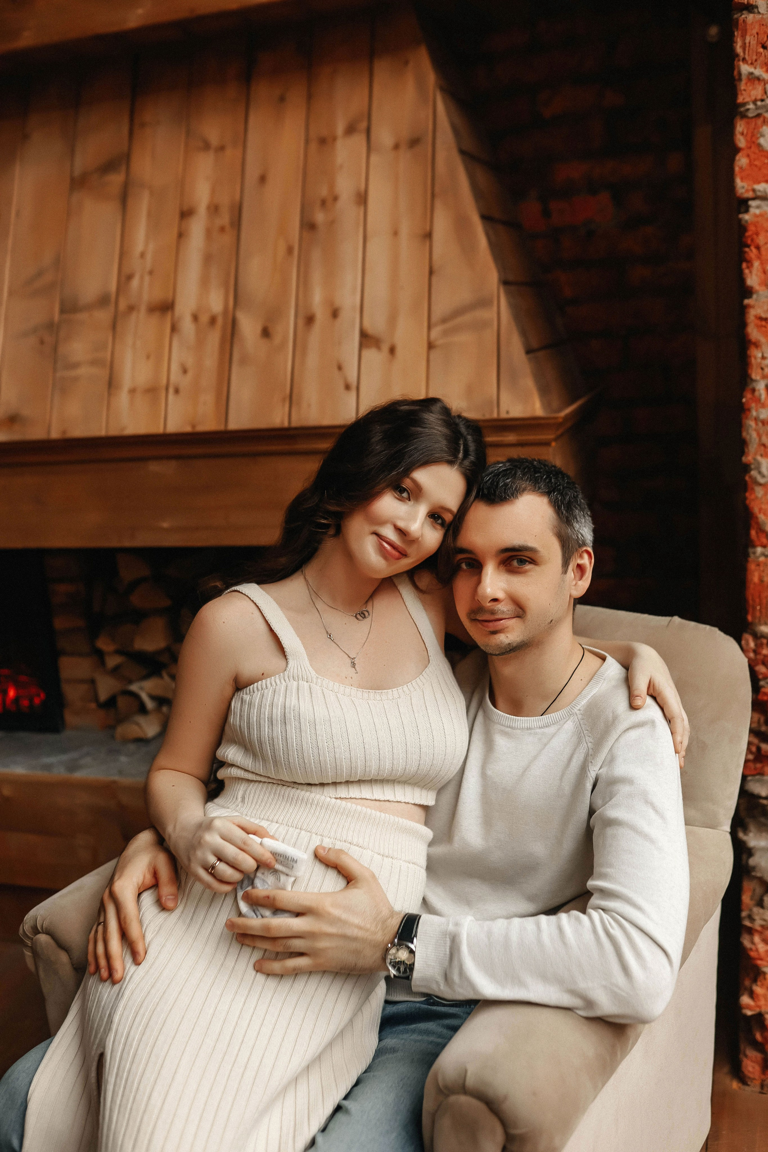 Семейная фотосессия беременности в Москве. Свадебный и семейный фотограф в Москве