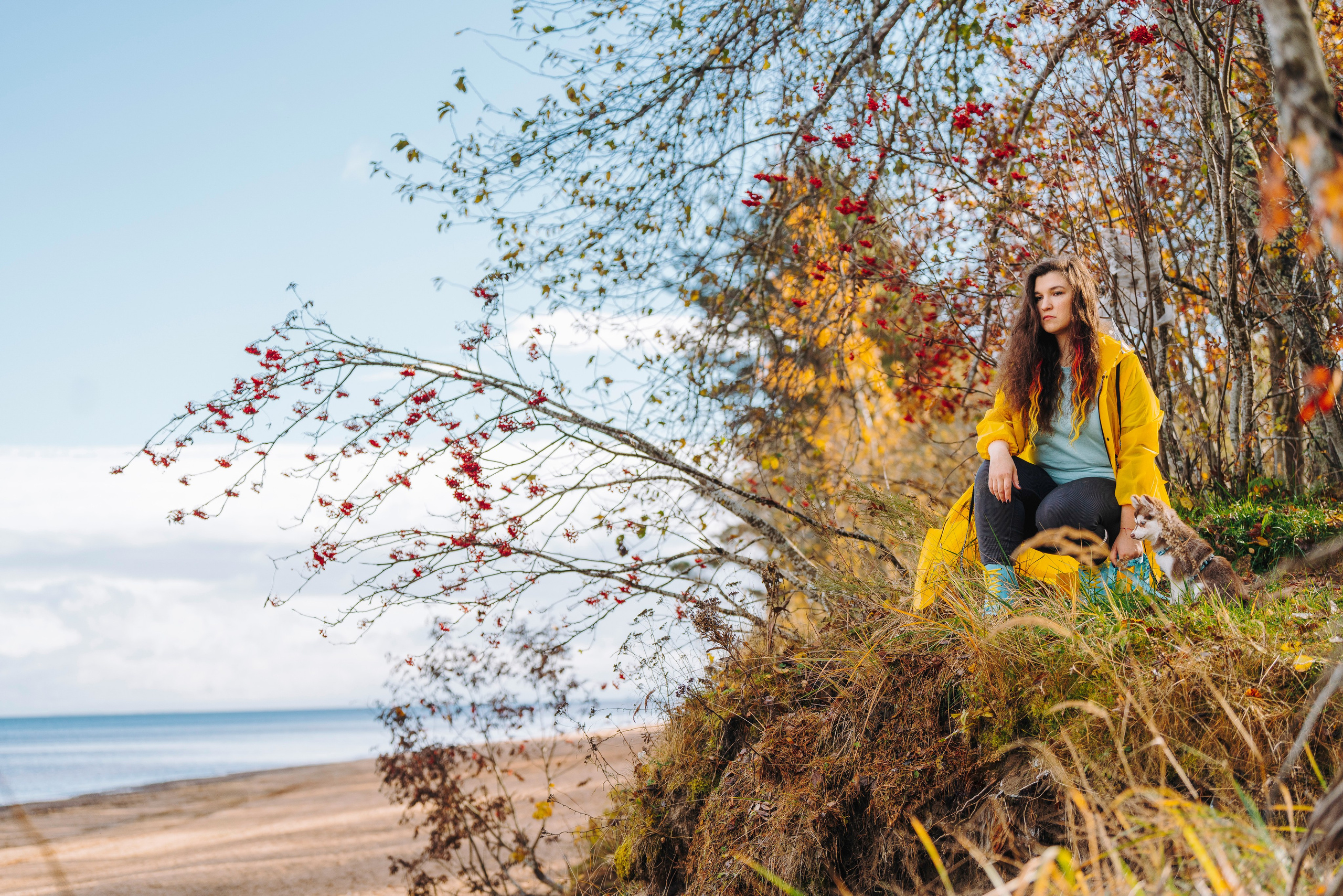 Катерина и Дрэка. Фотограф анималист в Спб недорого Олеся Майорова