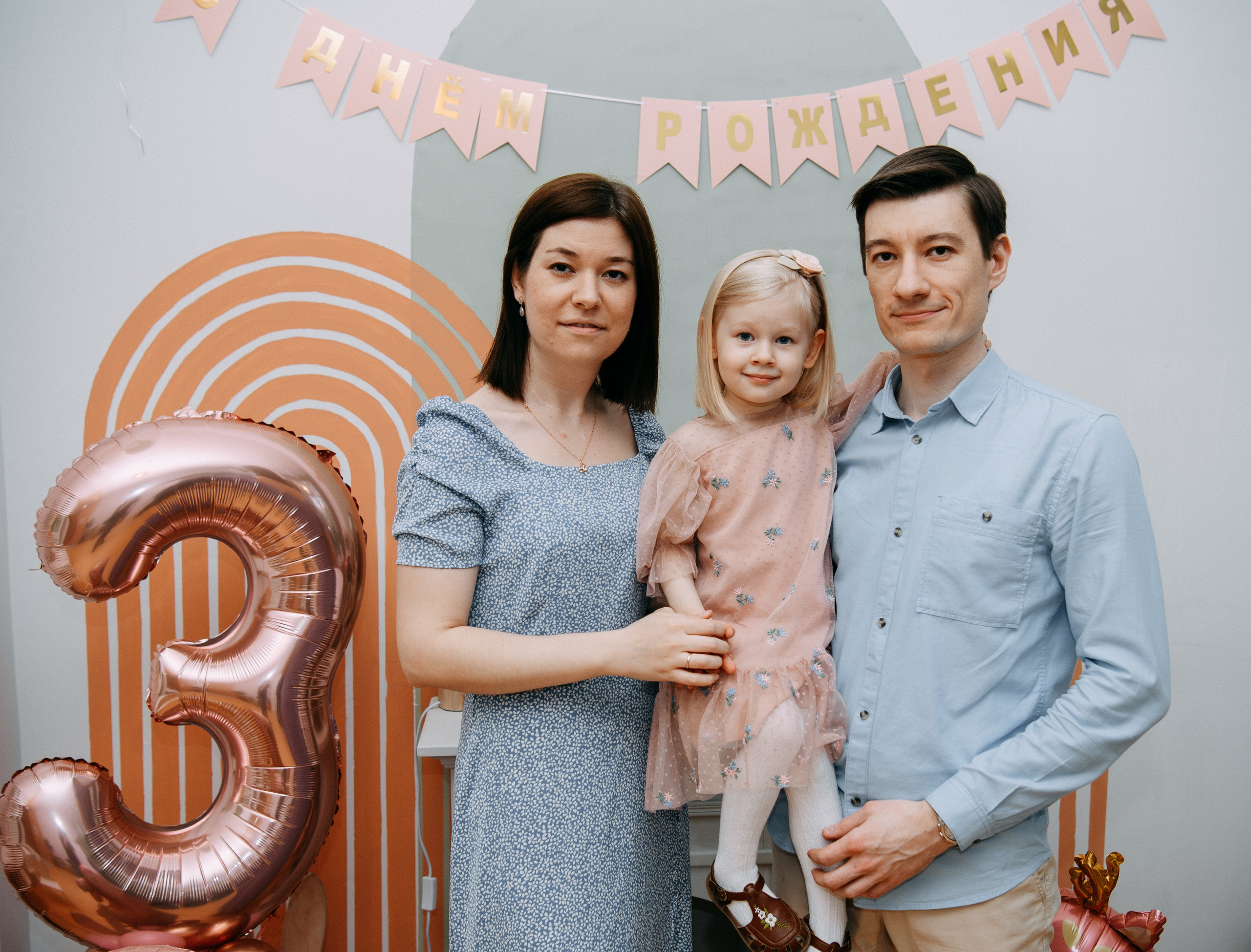 День рождения Анны Павловны. Фотограф на выписку из роддома в Москве и МО