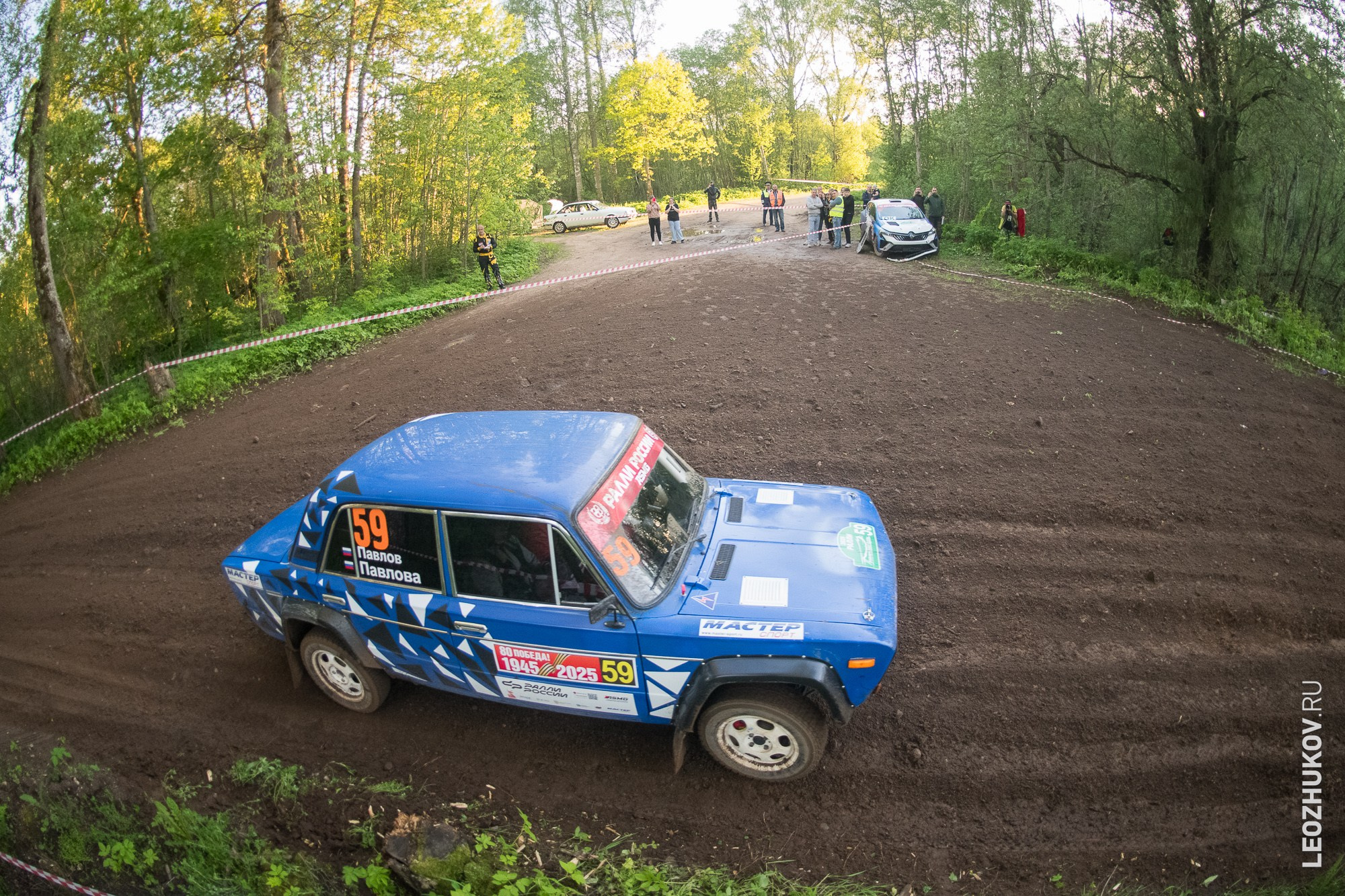 Rally Pushkinskie gory 2025. Sports photographer Leonid Zhukov