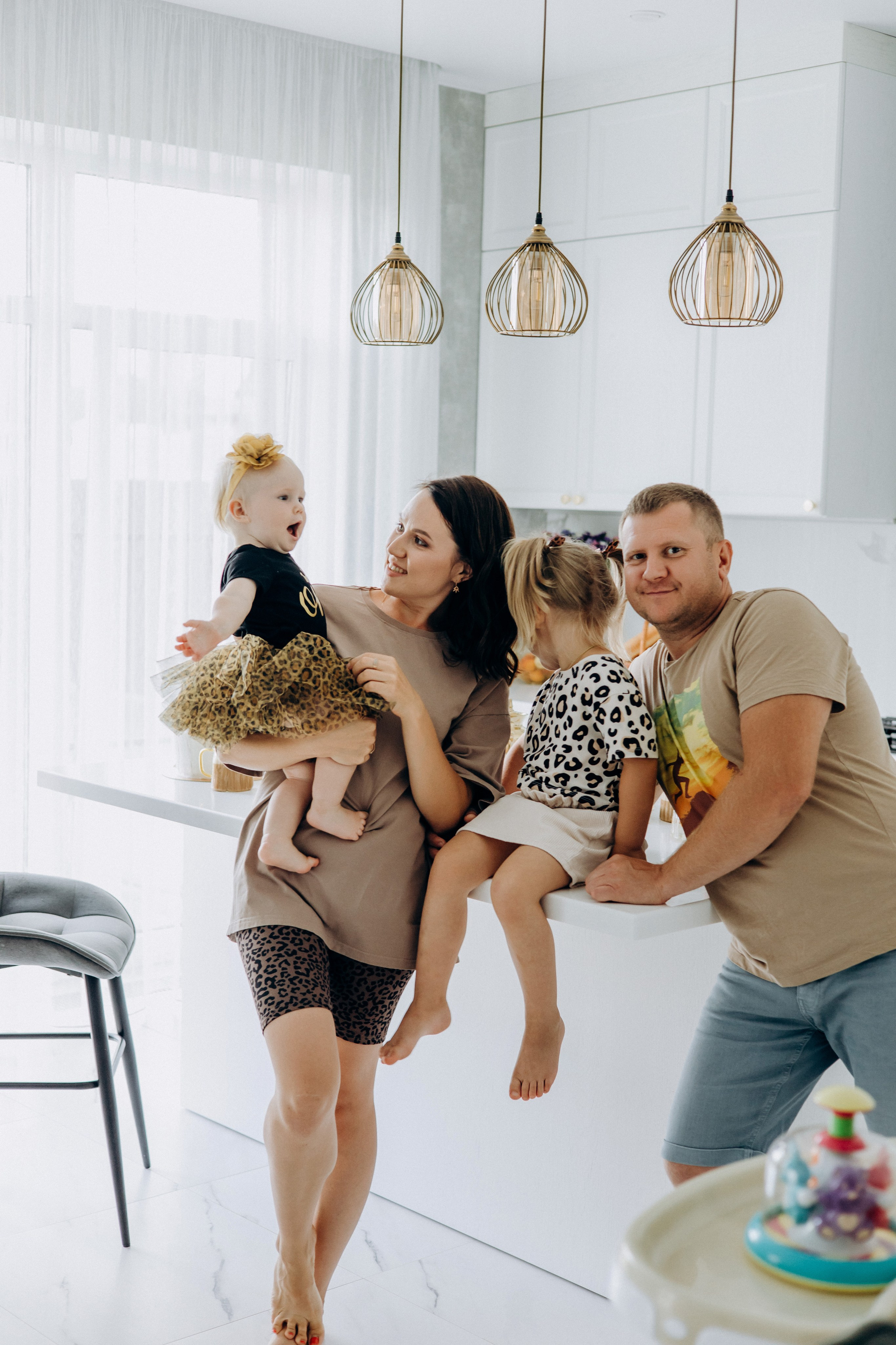 Праздничный завтрак в кругу семьи. Портретный и семейный фотограф в Воронеже Ксения Ремизова