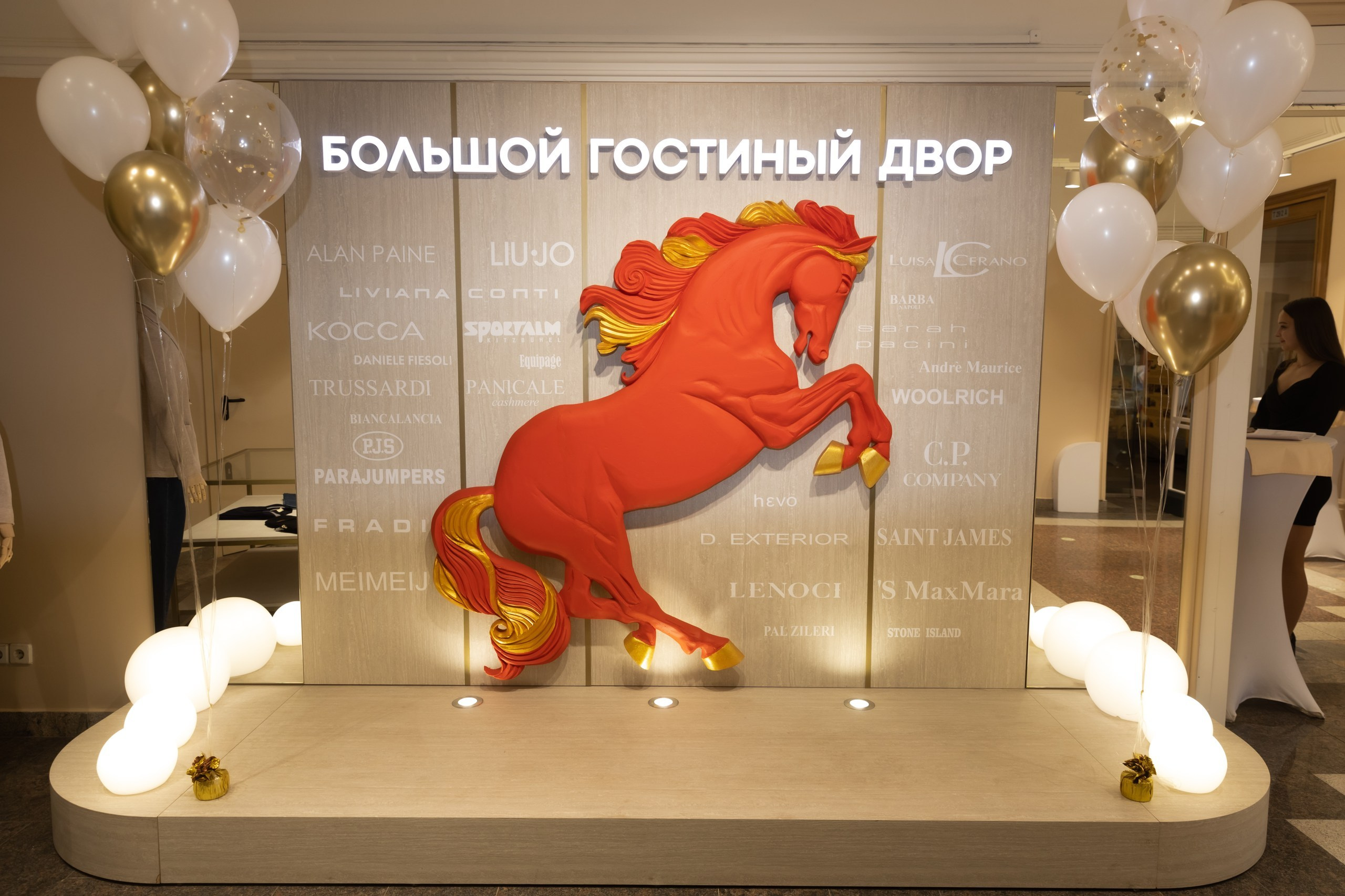 Открытие Большого Гостиного Двора. Портретный фотограф в СПб Ирина Маринина