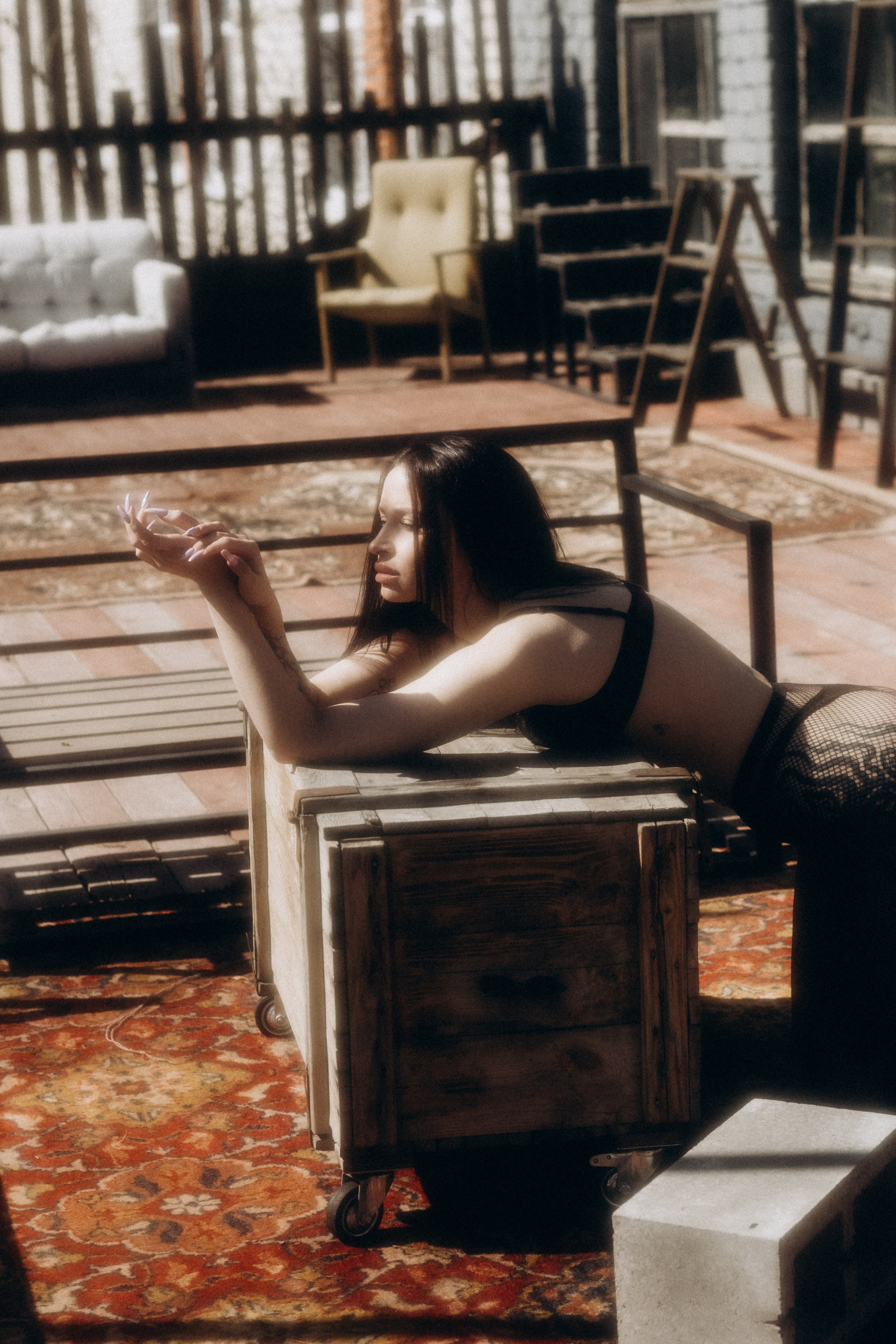 Студийная ню фотосессия тюмень. Фотограф Дарья Мустафина, Тюмень