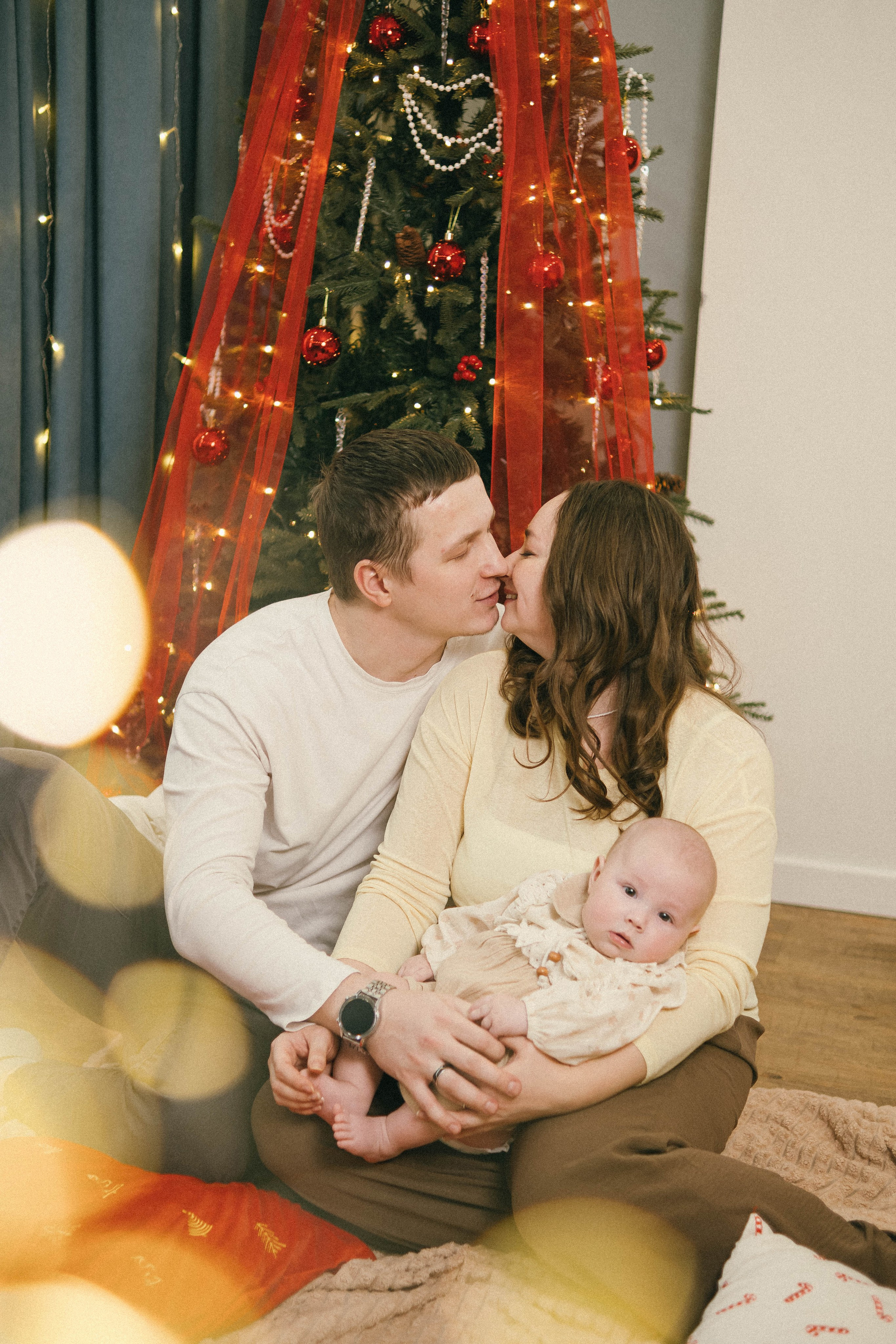 Лера, Артур и Машенька (Новый год 26). Анна Демидова — фотография для жизни и бизнеса в Абакане