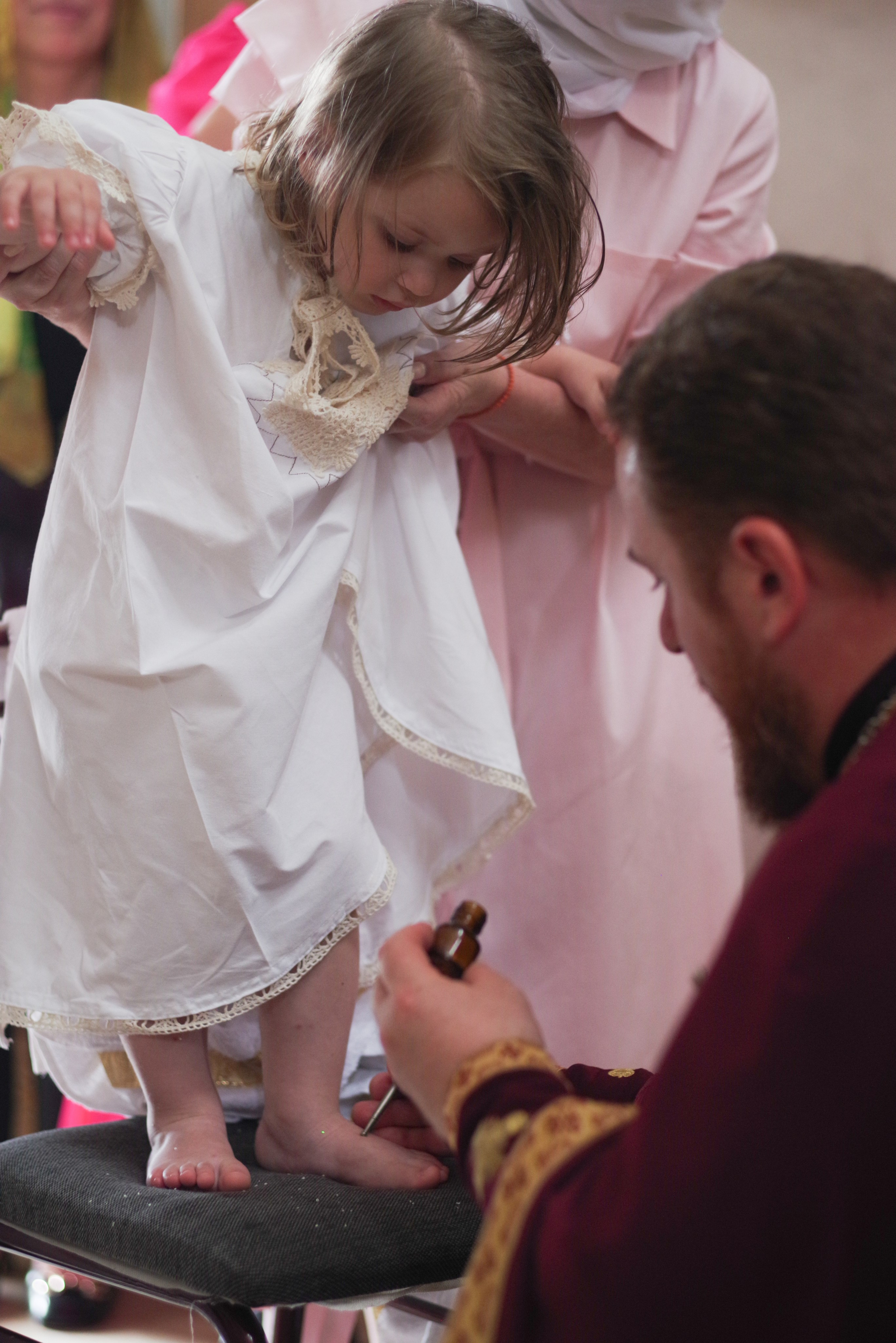 Крещение. Портретный фотограф Денис Милютин