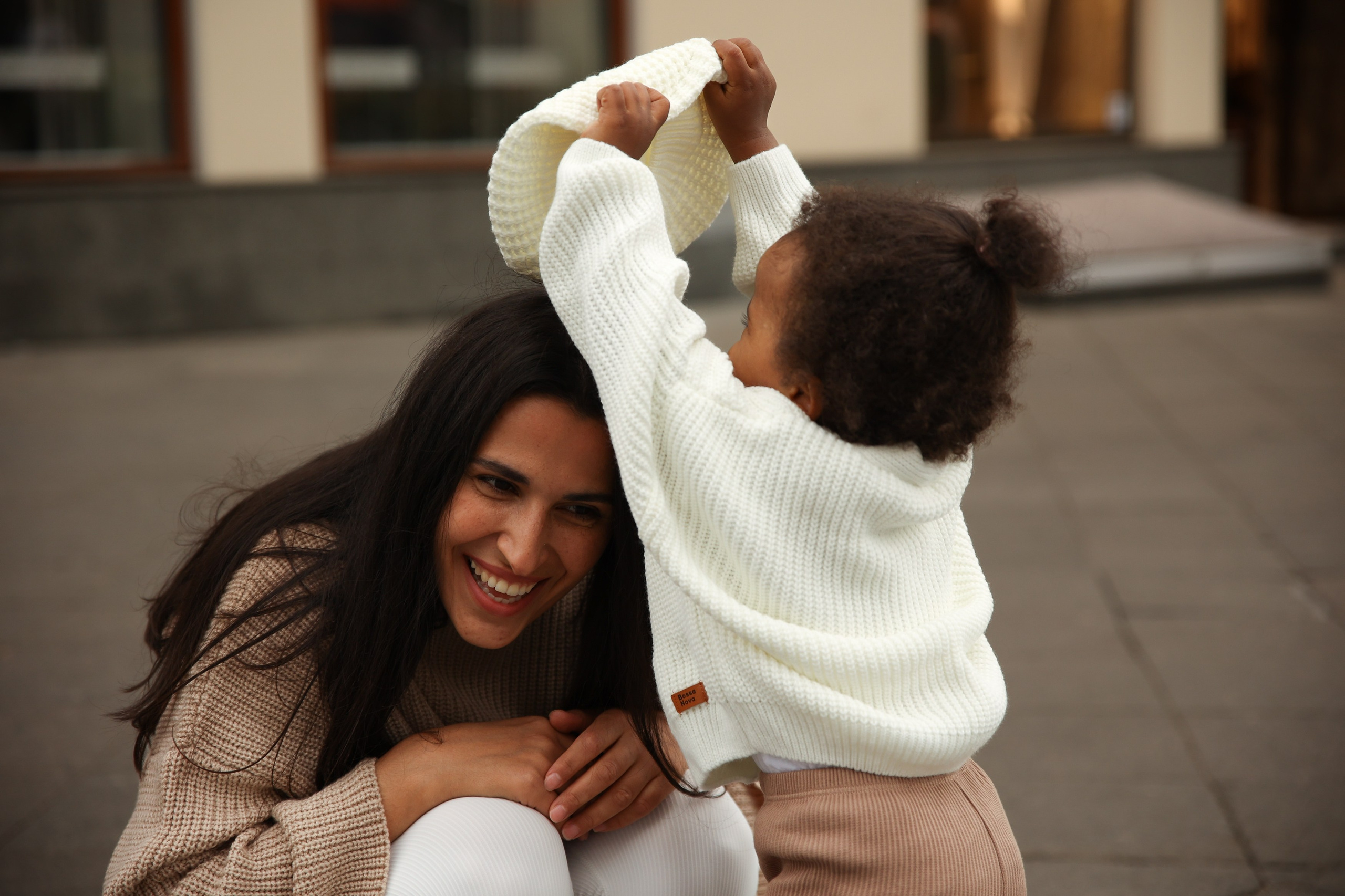 Фотосессия в Москве мама и дочка. Фотограф Владимир Москва