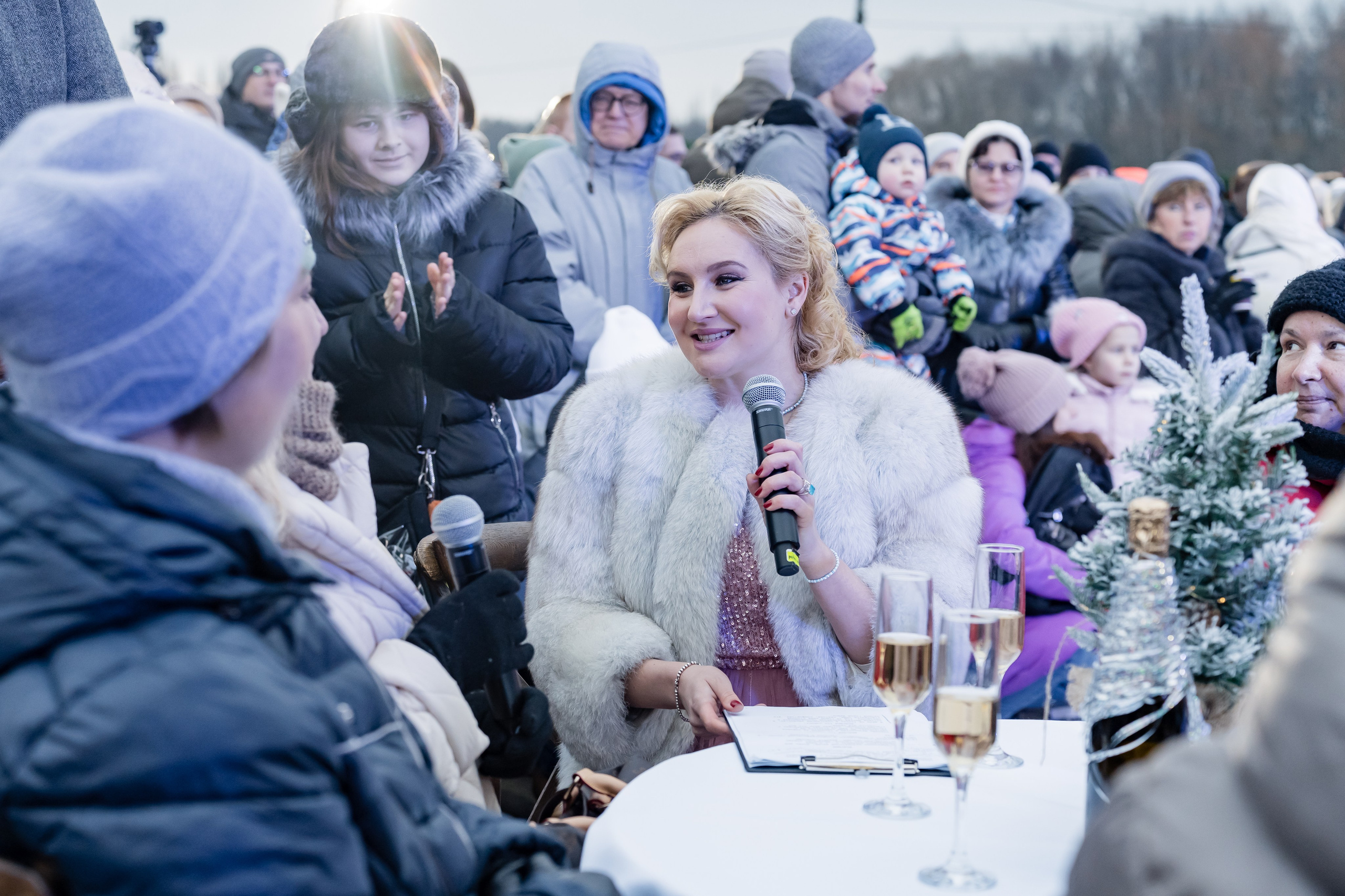Голубой огонек. Измайловский парк. 12.01.2025