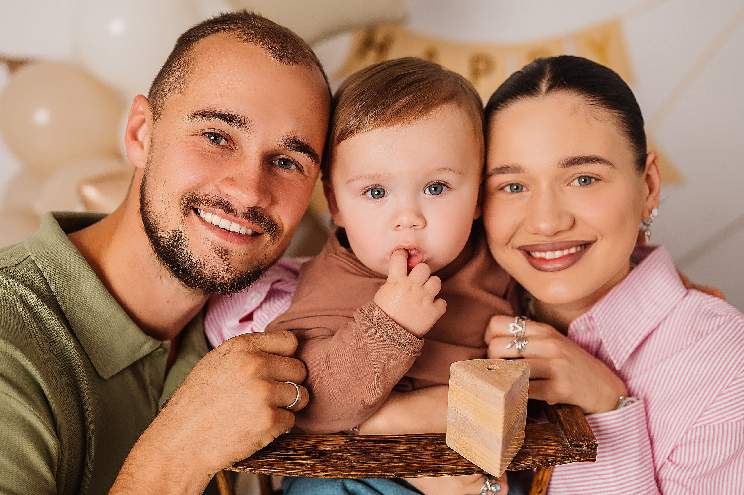 Федору 1 годик. Детский и семейный фотограф в Красноярске. Фотосессии новорожденных малышей до 1 месяца