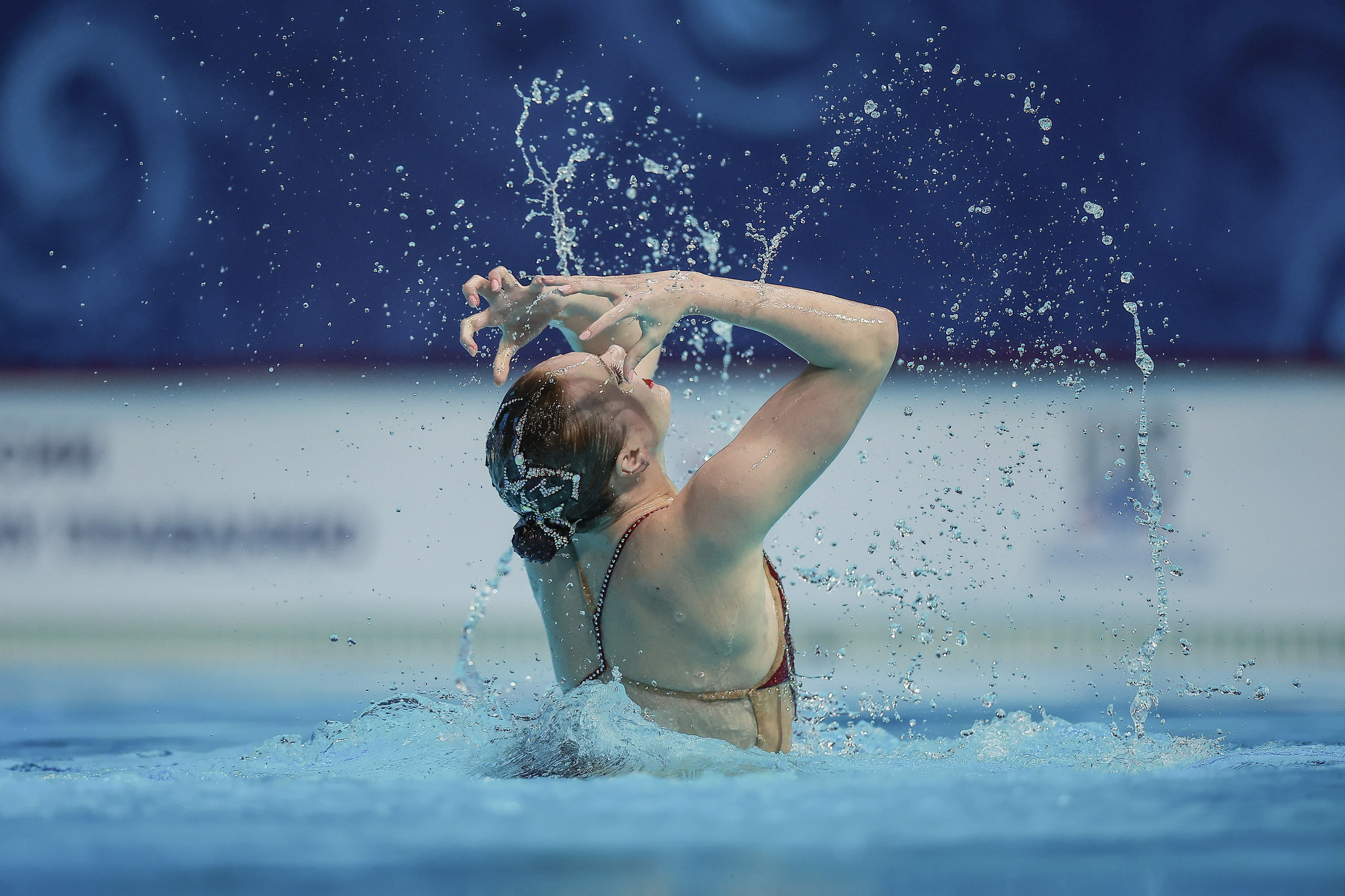 Чемпионат России по синхронному плаванию. Спортивный репортажный фотограф Казань Нафис Сиразетдинов