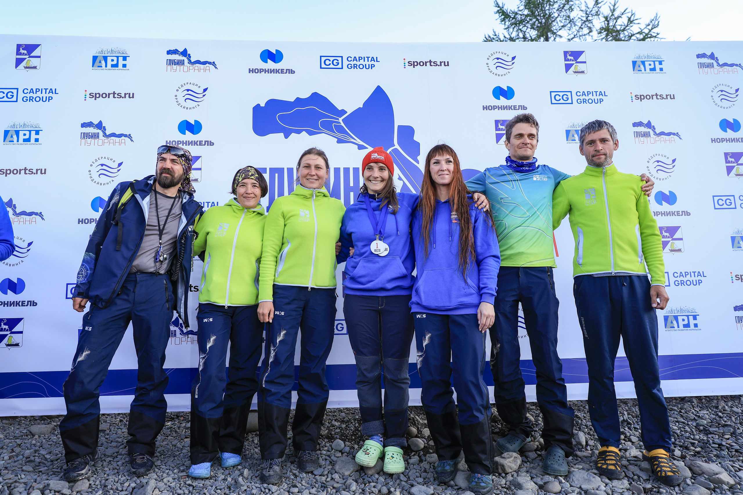 Фестиваль по фридайвингу «Глубина Путорана». Спортивный репортажный фотограф Казань Нафис Сиразетдинов