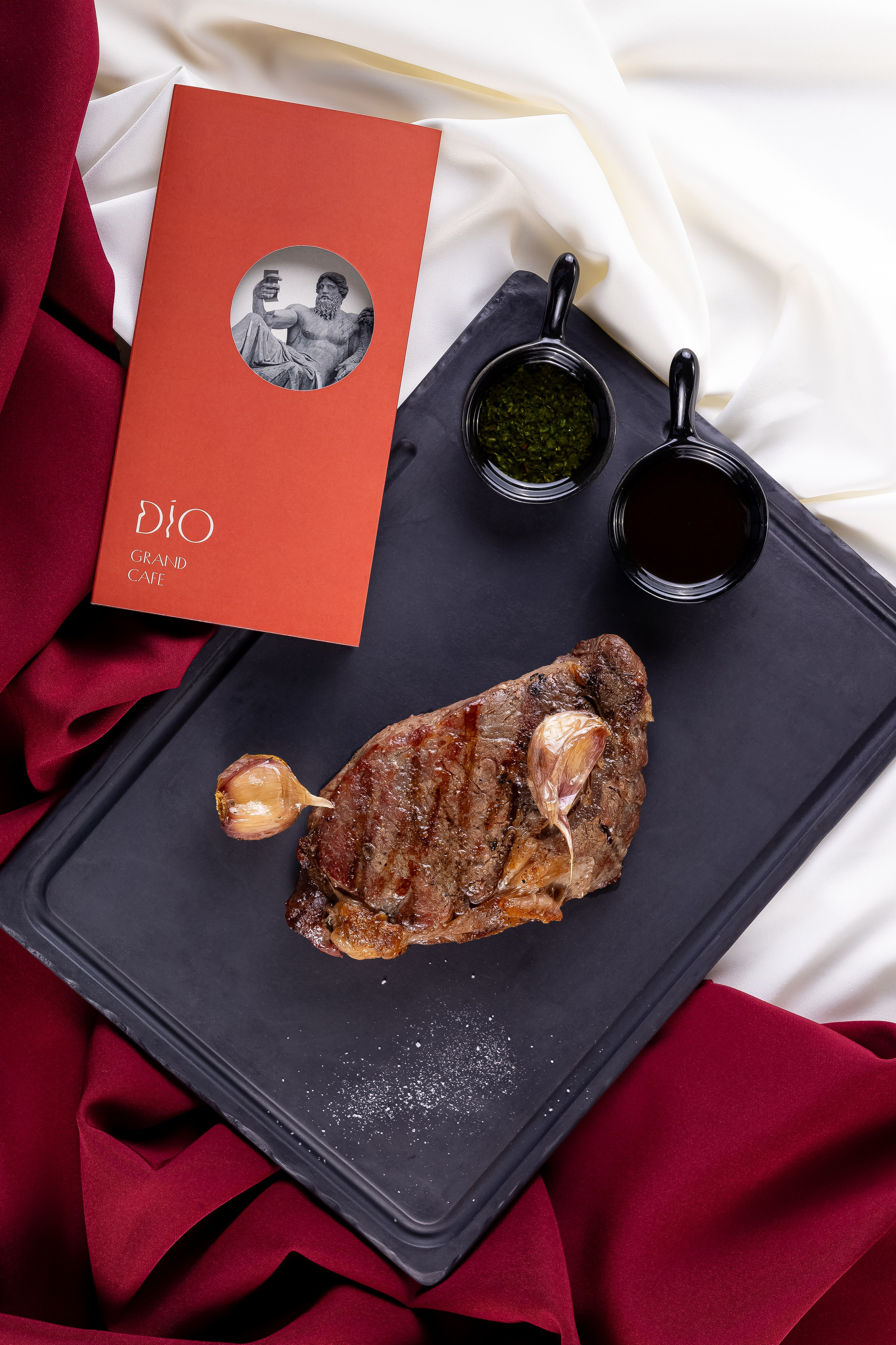 Съемка для онлайн меню и соцсетей Dio Grand Cafe. Рекламный фуд фотограф и видеограф в Астане Алина Лысенко