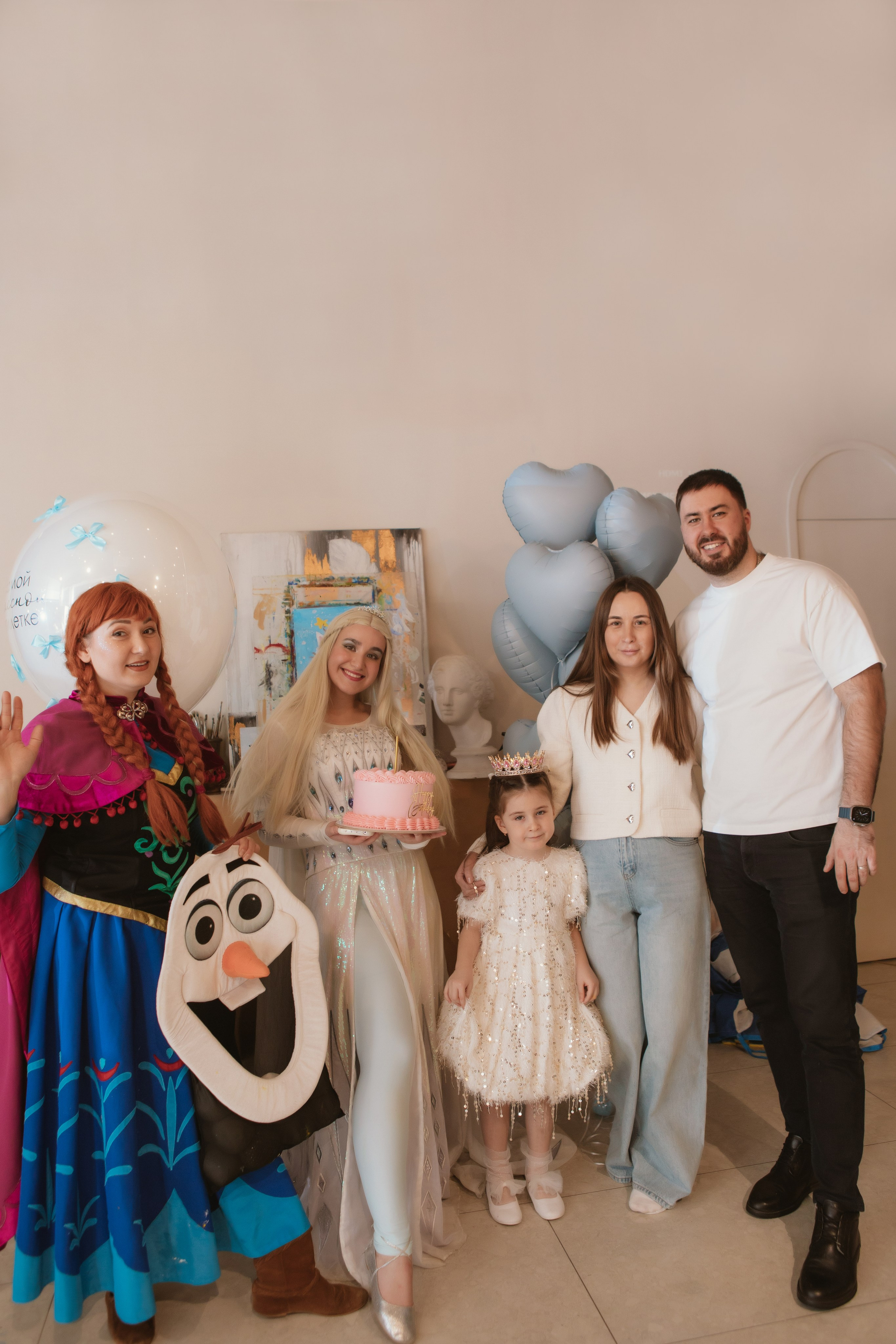 Полине 5 лет! Студия живописи «Градиент». Семейный фотограф в Челябинске Ксения Зубкова