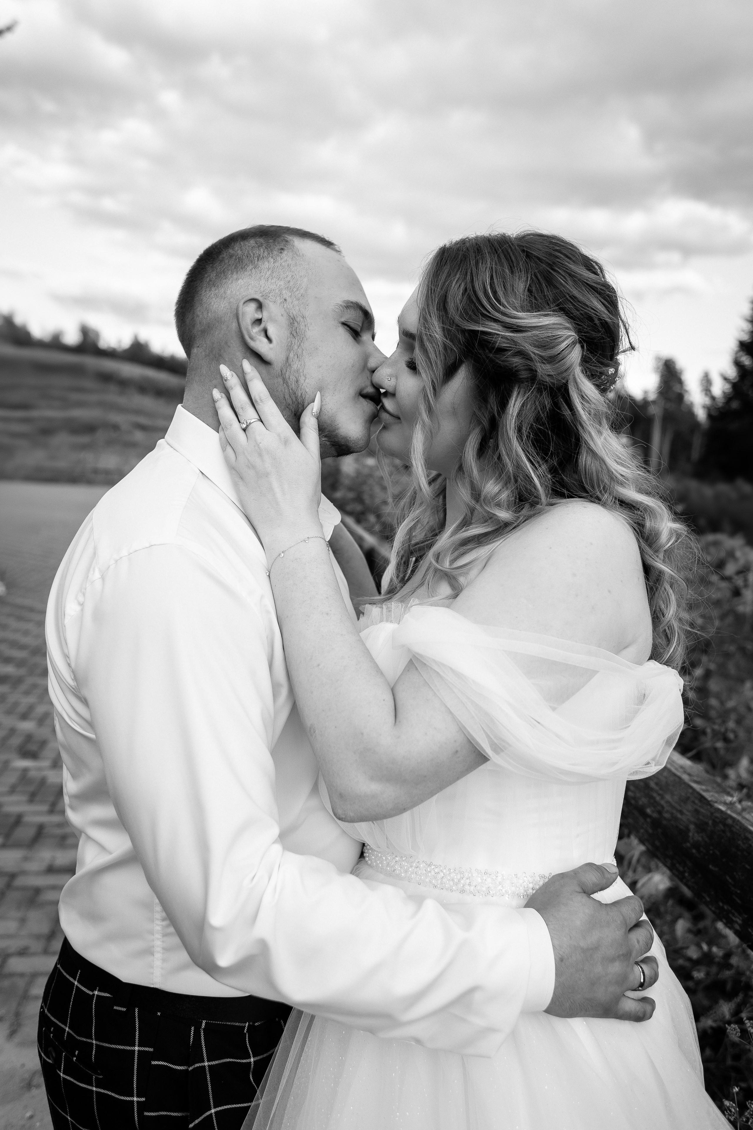 Свадебная фотосессия за городом. Фотограф Татьяна Орлова