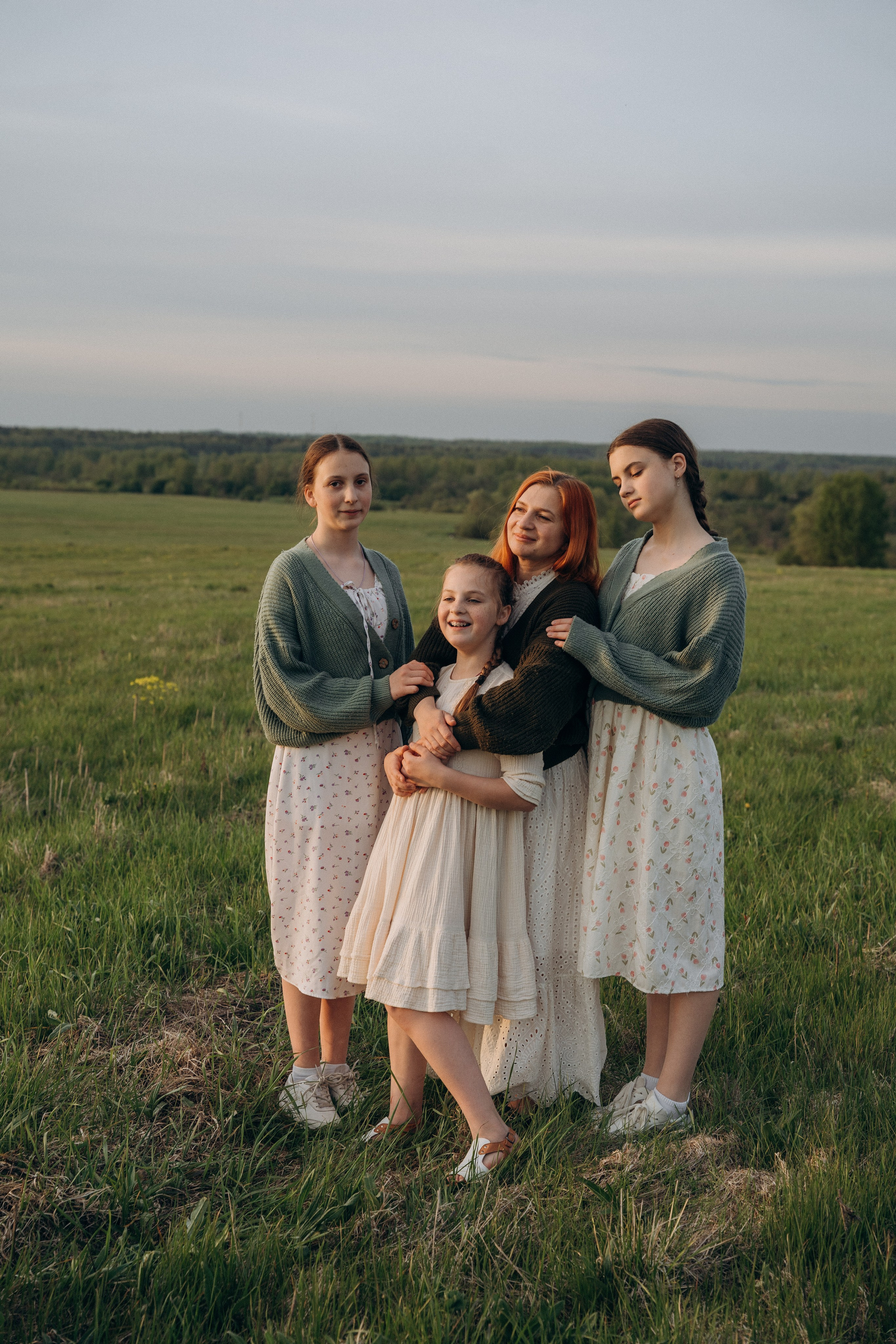 Семья Коломиных. Семейный фотограф в Клину и Москве Елена Храпунова