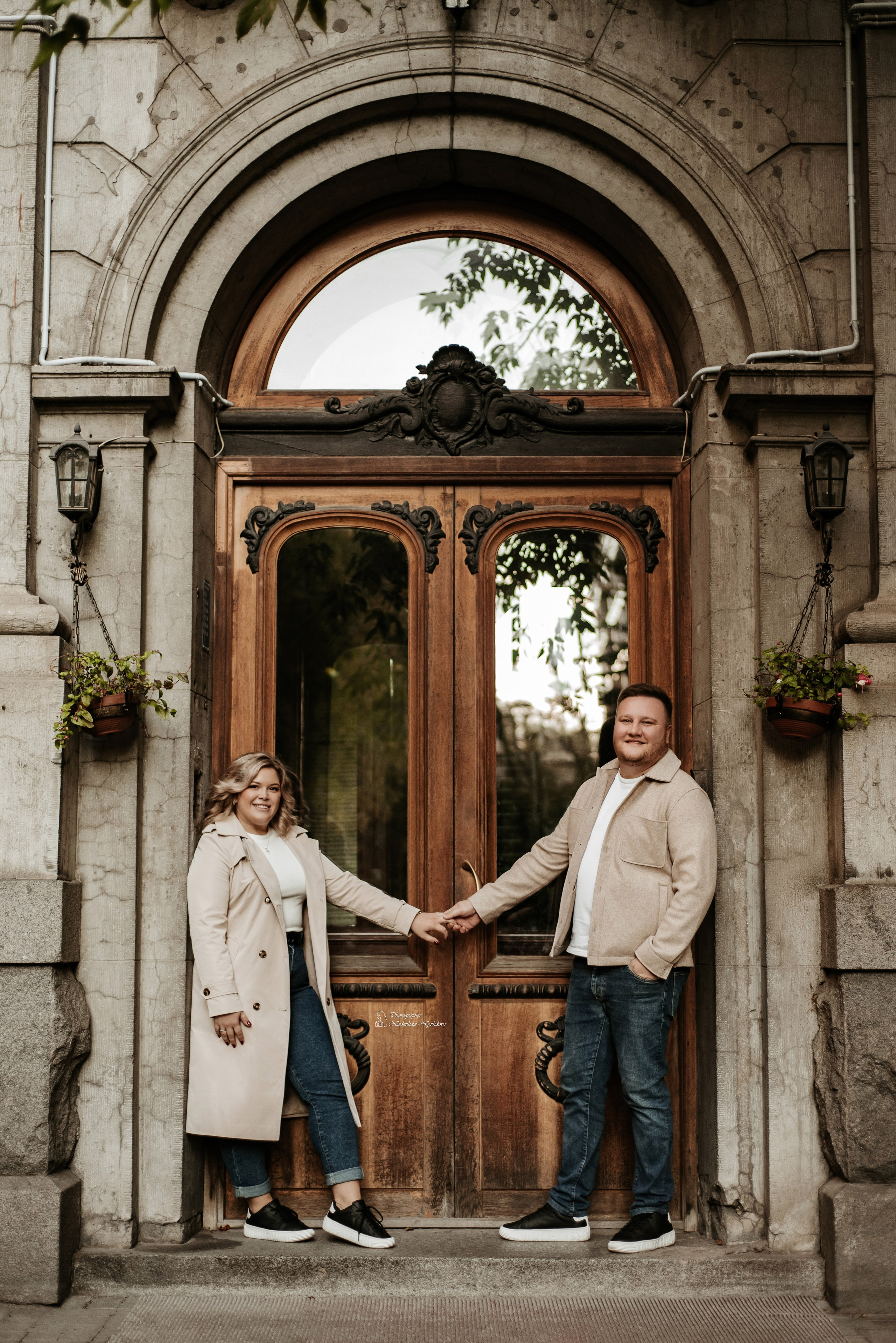 Осенняя прогулка с Каролиной, Владиславом и Асти ♡. Свадебный фотограф в Санкт-Петербурге Надежда Нуждова