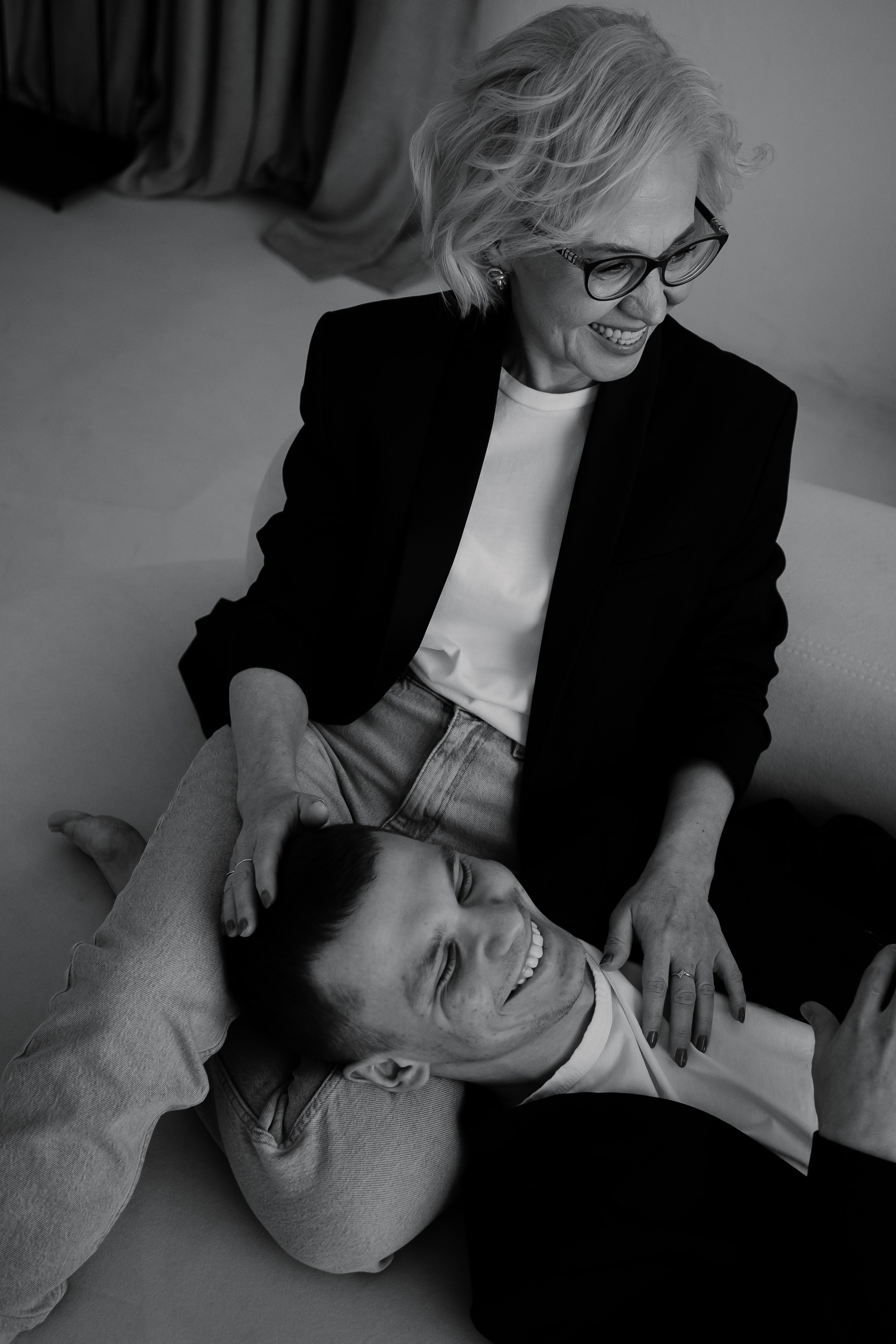 Мама и сын. Портретный фотограф Ксения Люндовская