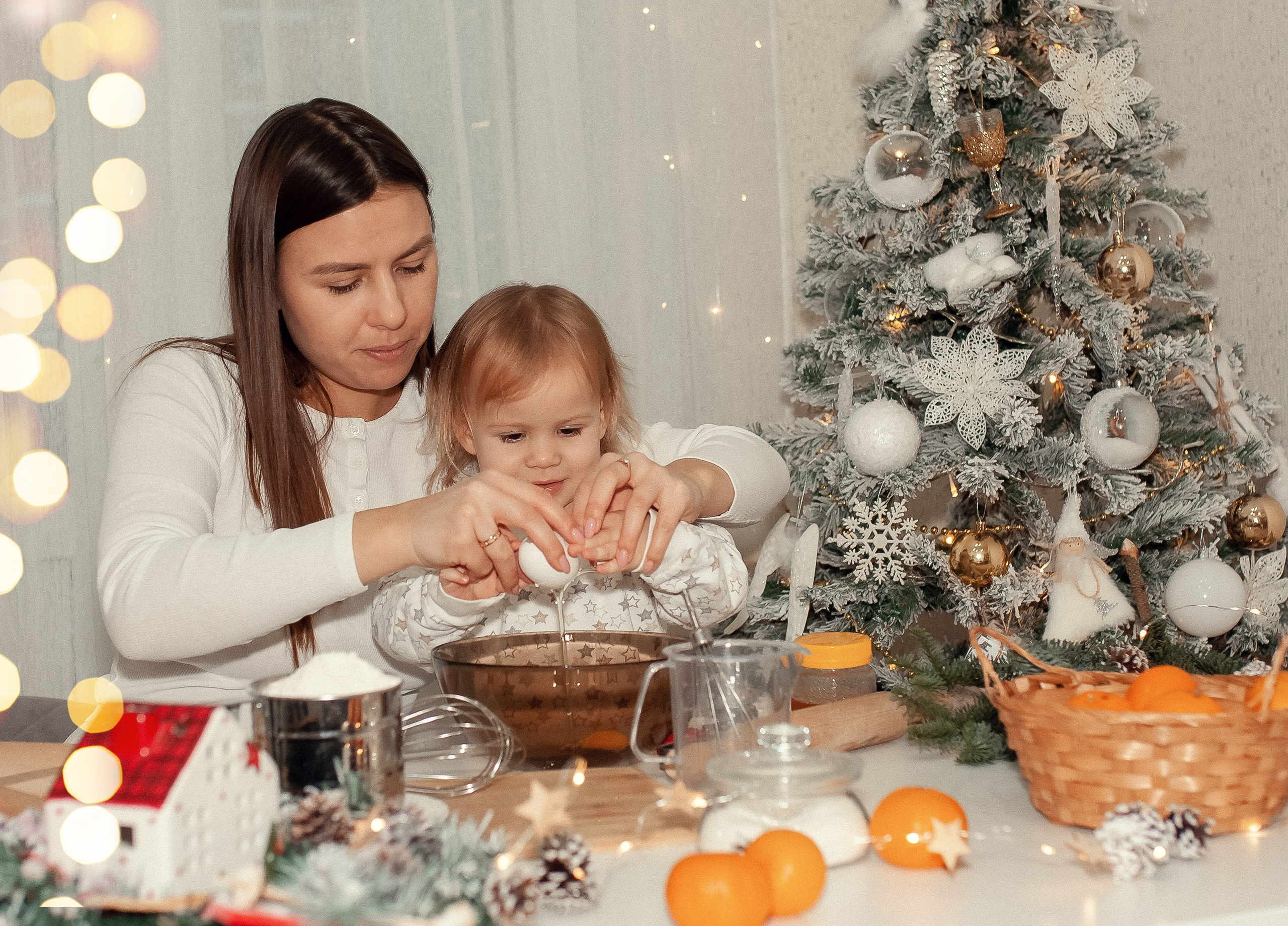 Таня и Ариша. Имбирные печеньки. Профессиональный фотограф, Москва |Видное Елена Елизарова