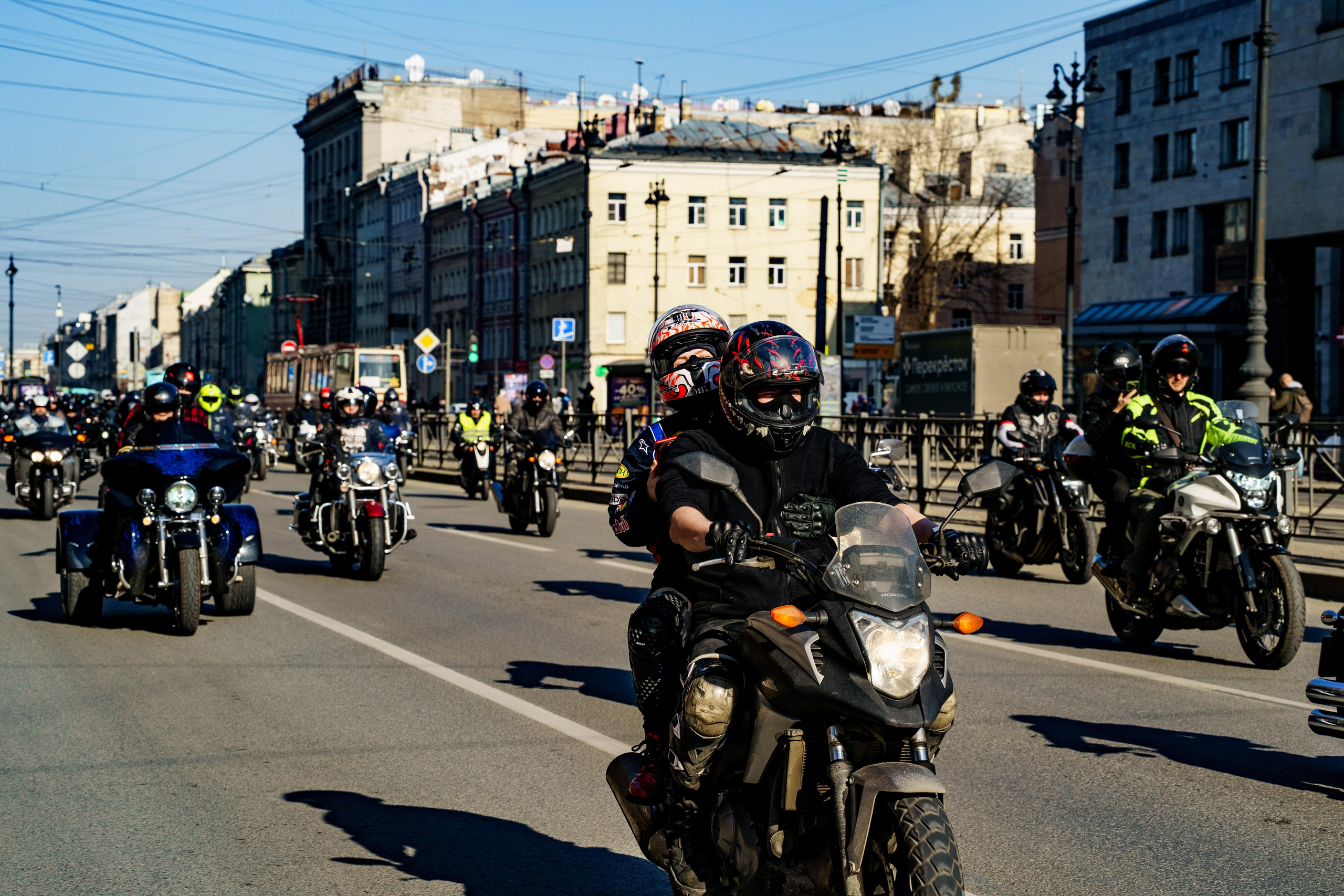 Прохват мотоклуба Norman Riders ч.1. Концертный и репортажный фотограф в Санкт-Петербурге Слава Пахомов