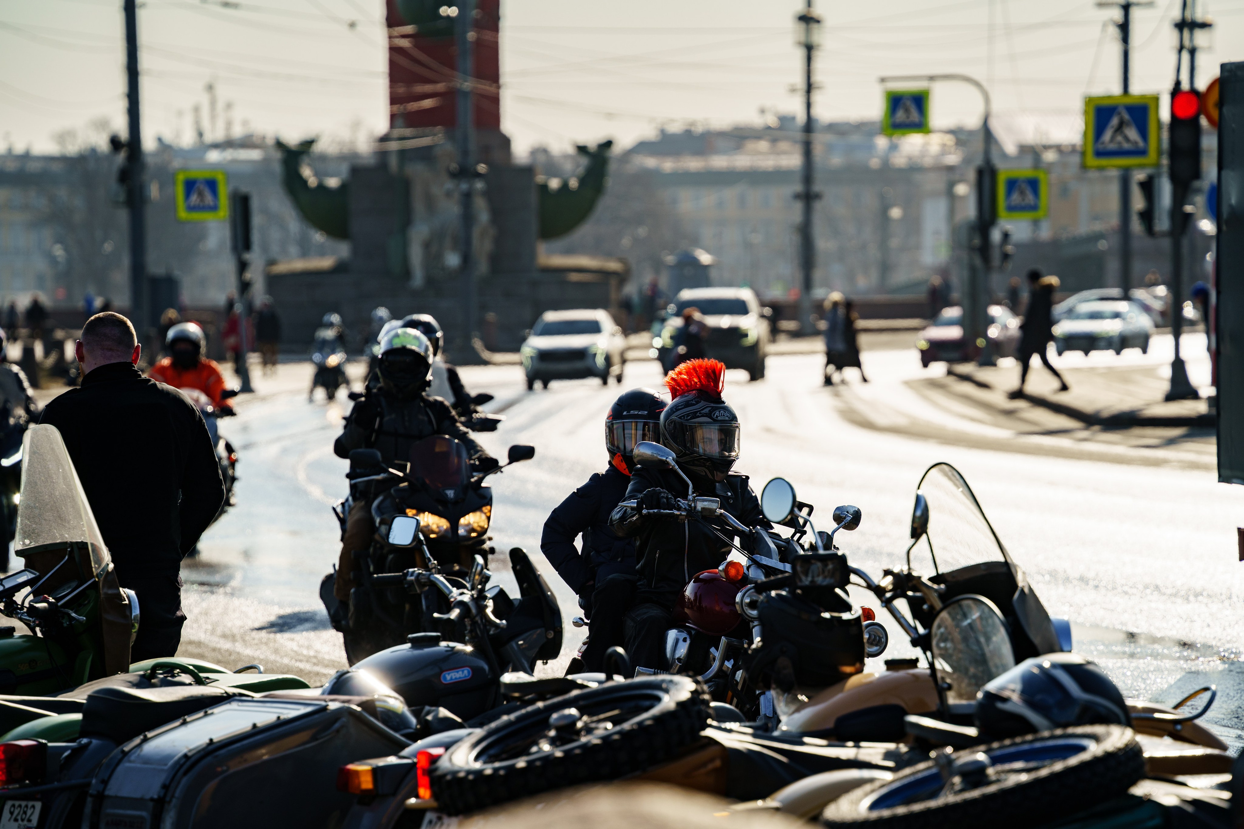 Прохват мотоклуба Norman Riders ч.1. Концертный и репортажный фотограф в Санкт-Петербурге Слава Пахомов