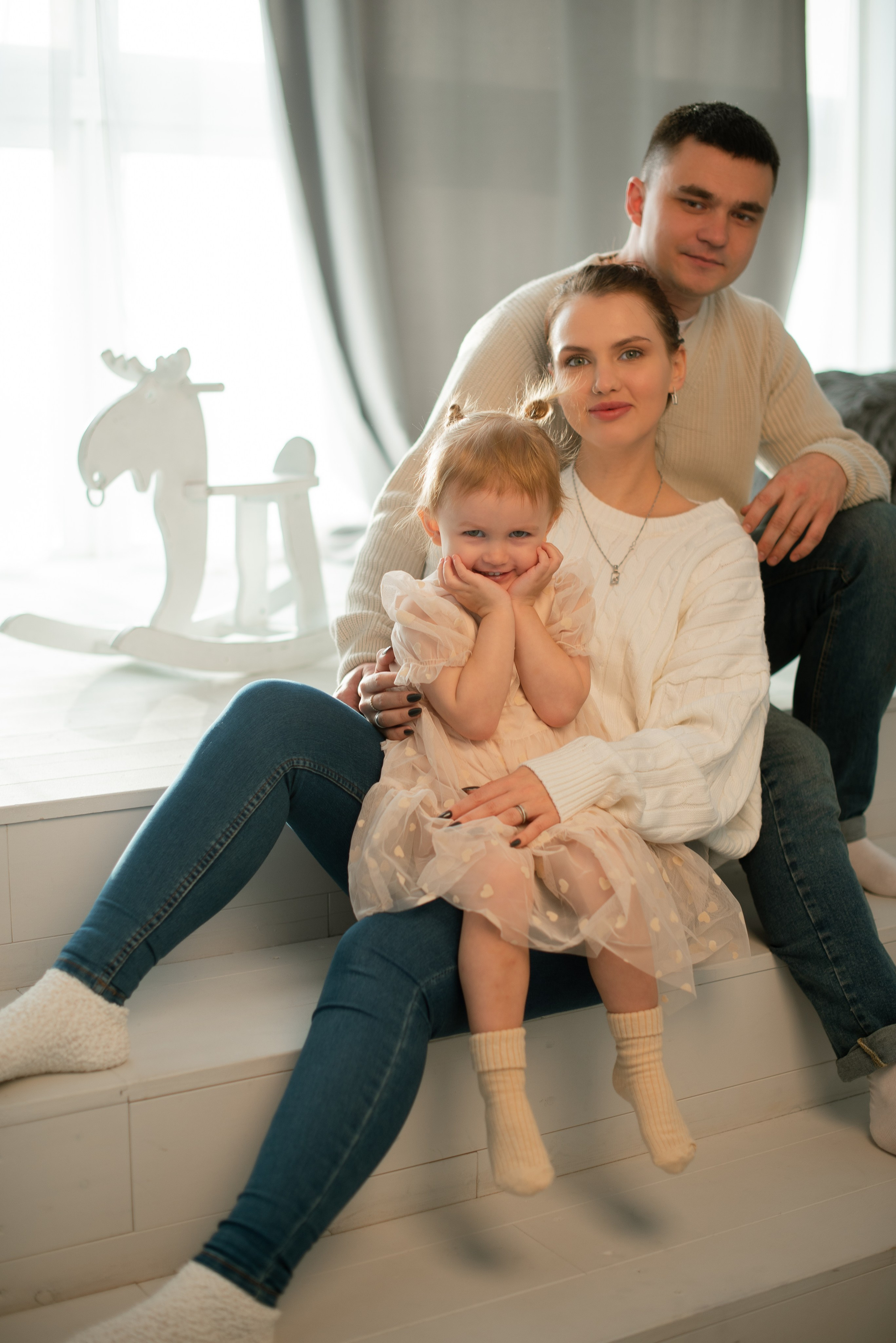 New year: Julia & family. Busan photographer | Фотограф Пусан