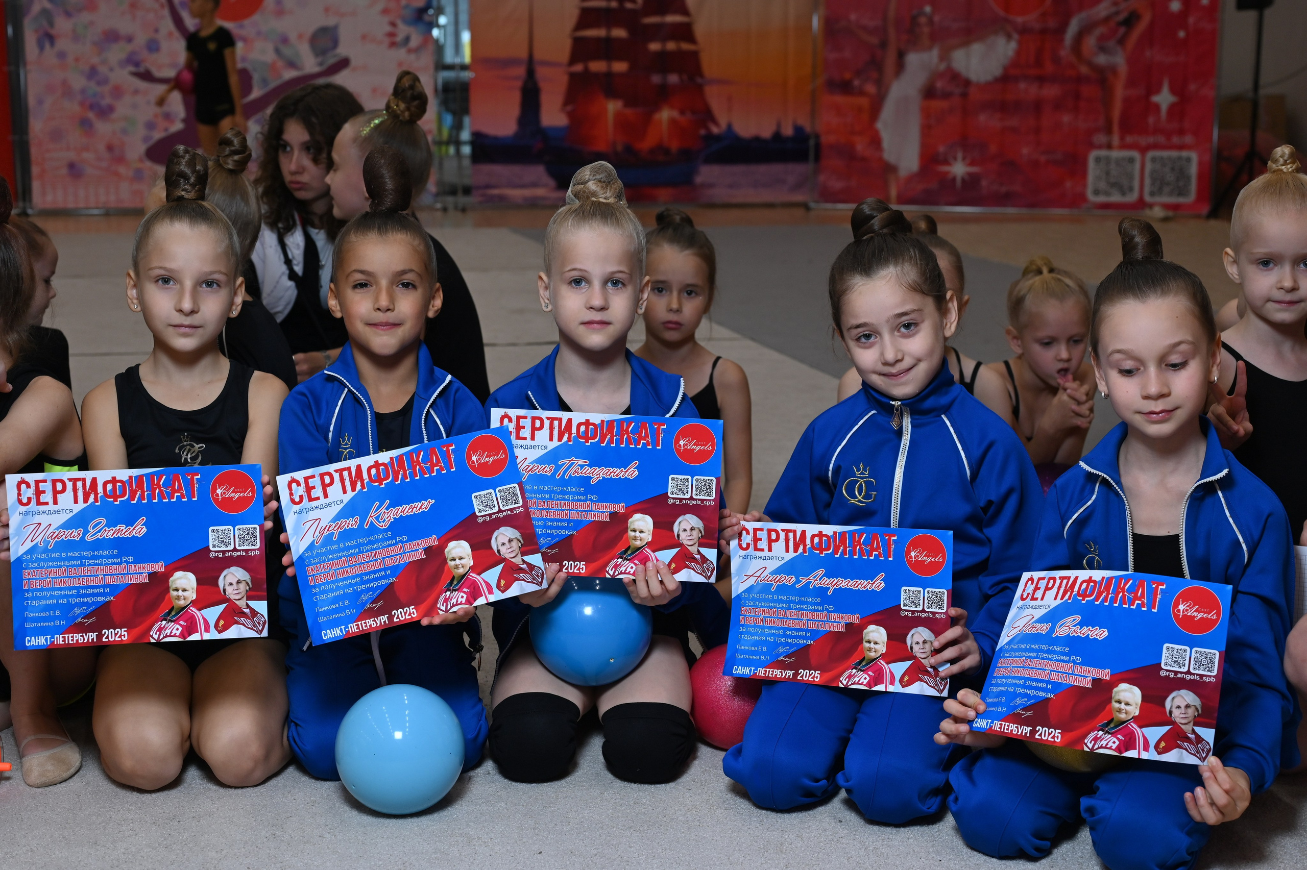 Ангелы-Гимнастика. ZDARONOKIA Репортажный фотограф