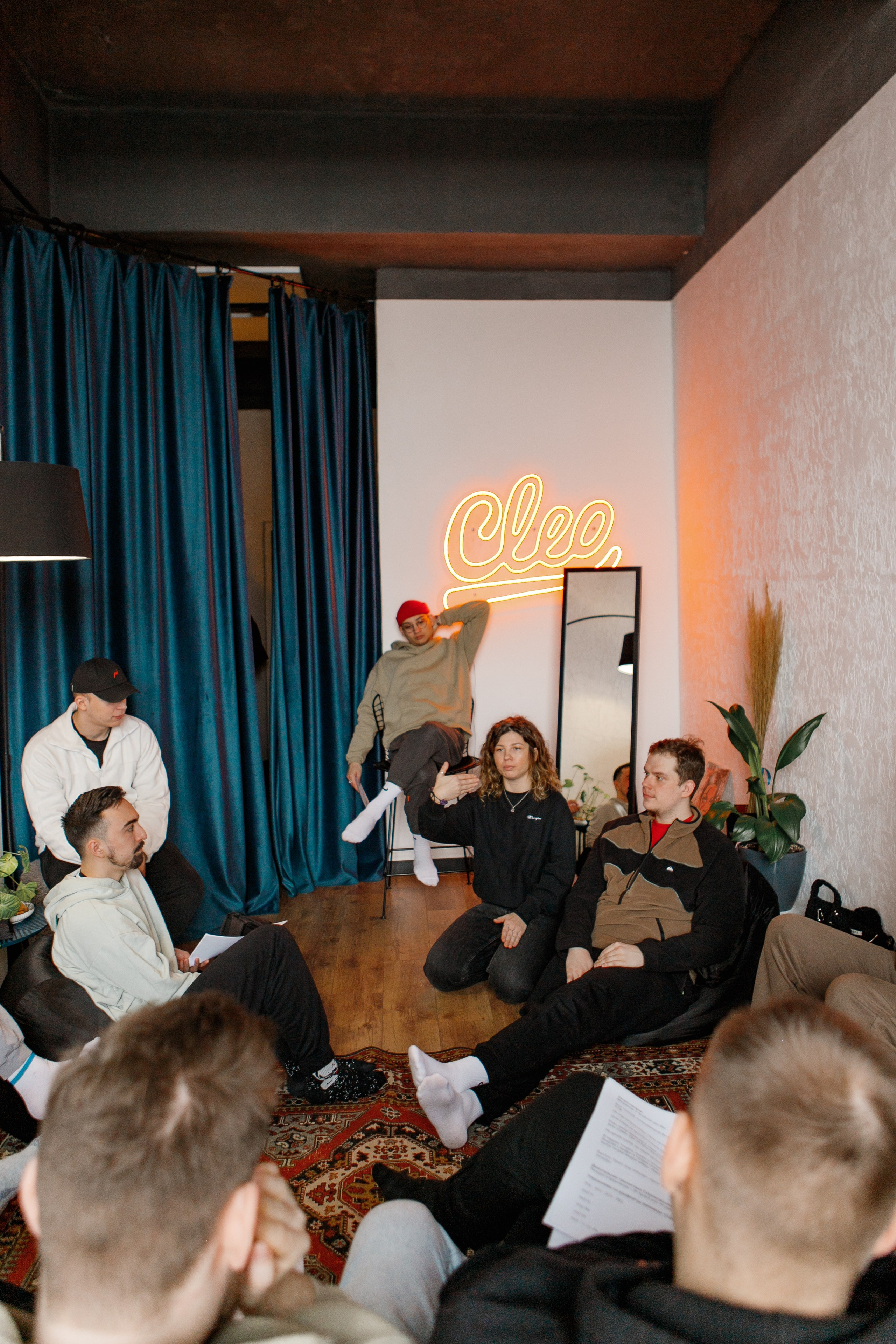 Мастер-класс по вокалу. Фотограф Анастасия Кулешова