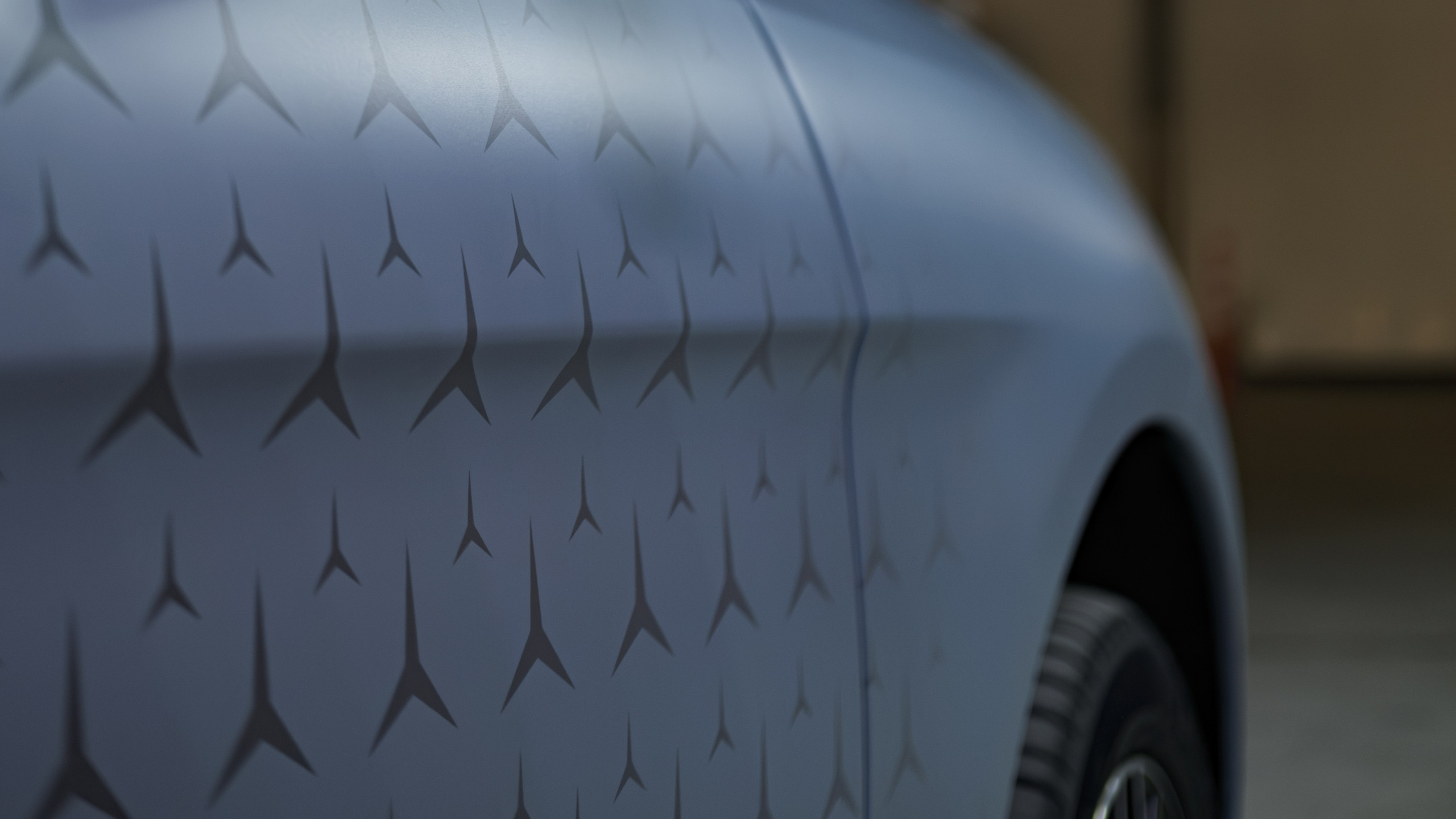 Винилография на Mercedes Benz GLE. Студия дизайна и оклейки авто Barmaley Design