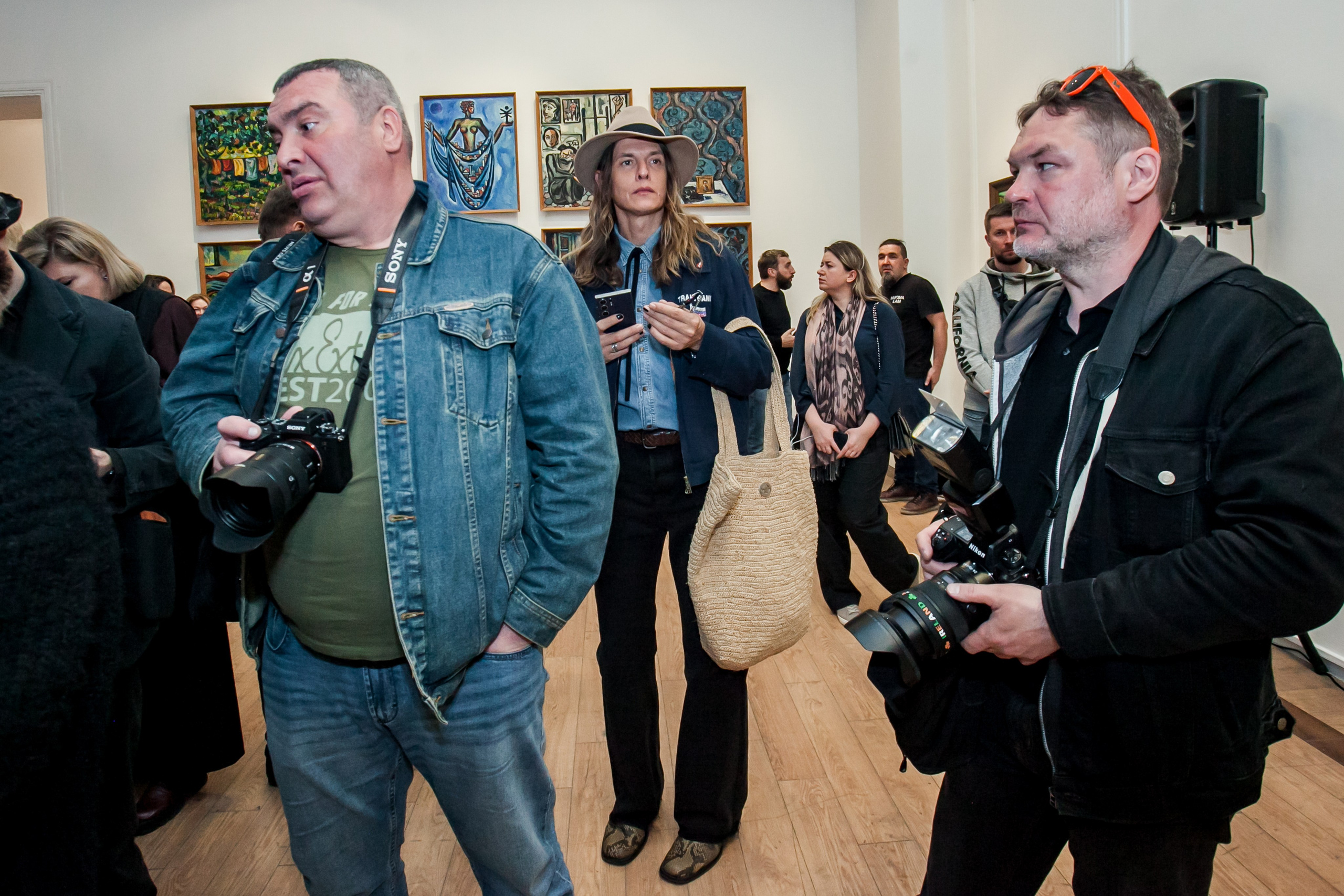 Открытие выставки Зураба Церетели. Art photographer Nino