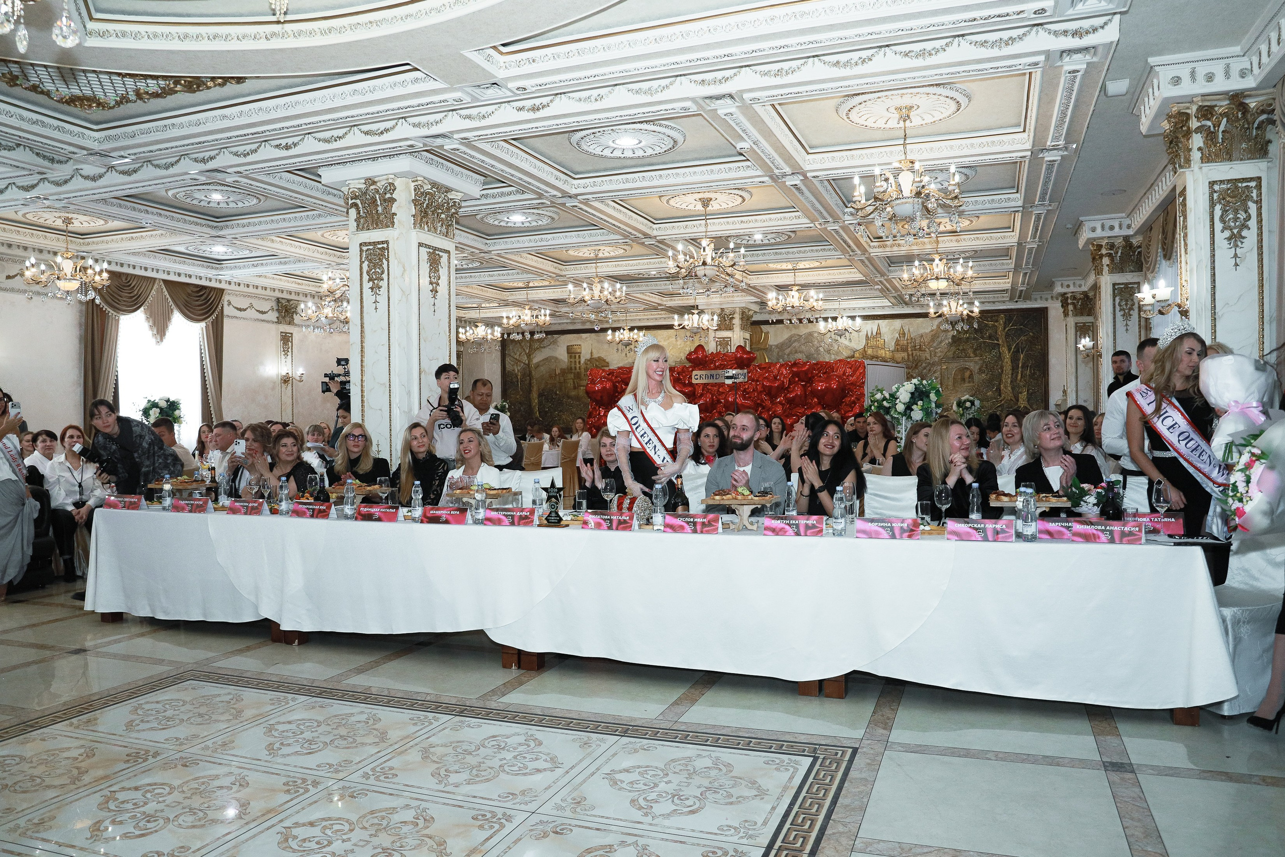 Открытие конкурса красоты элегантного возраста «Гранд Леди». Фотограф Юлия Мальцева