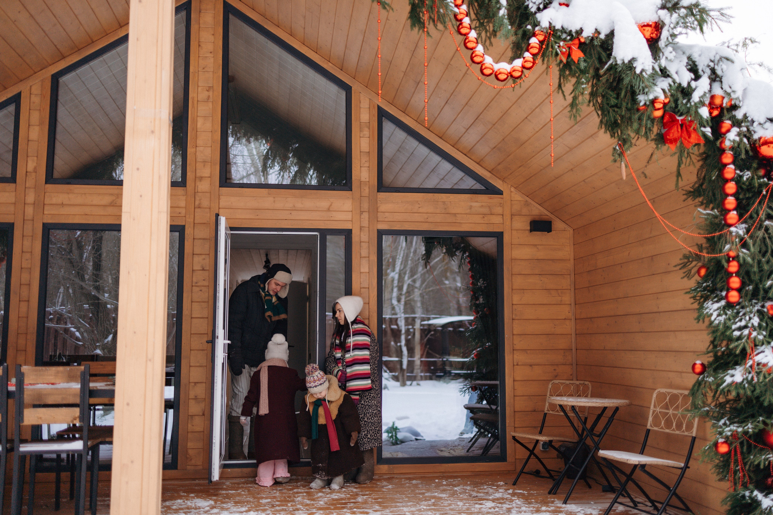 Зима в глэмпинге. Ваш фотограф