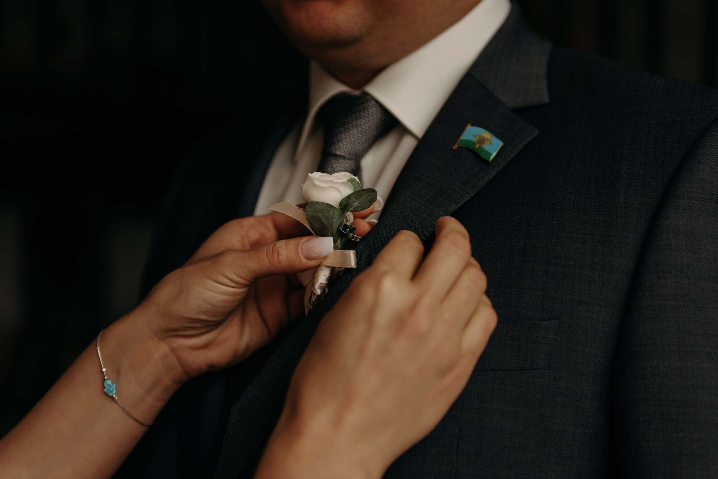 фотограф на свадьбу, утро невесты в фотостудии