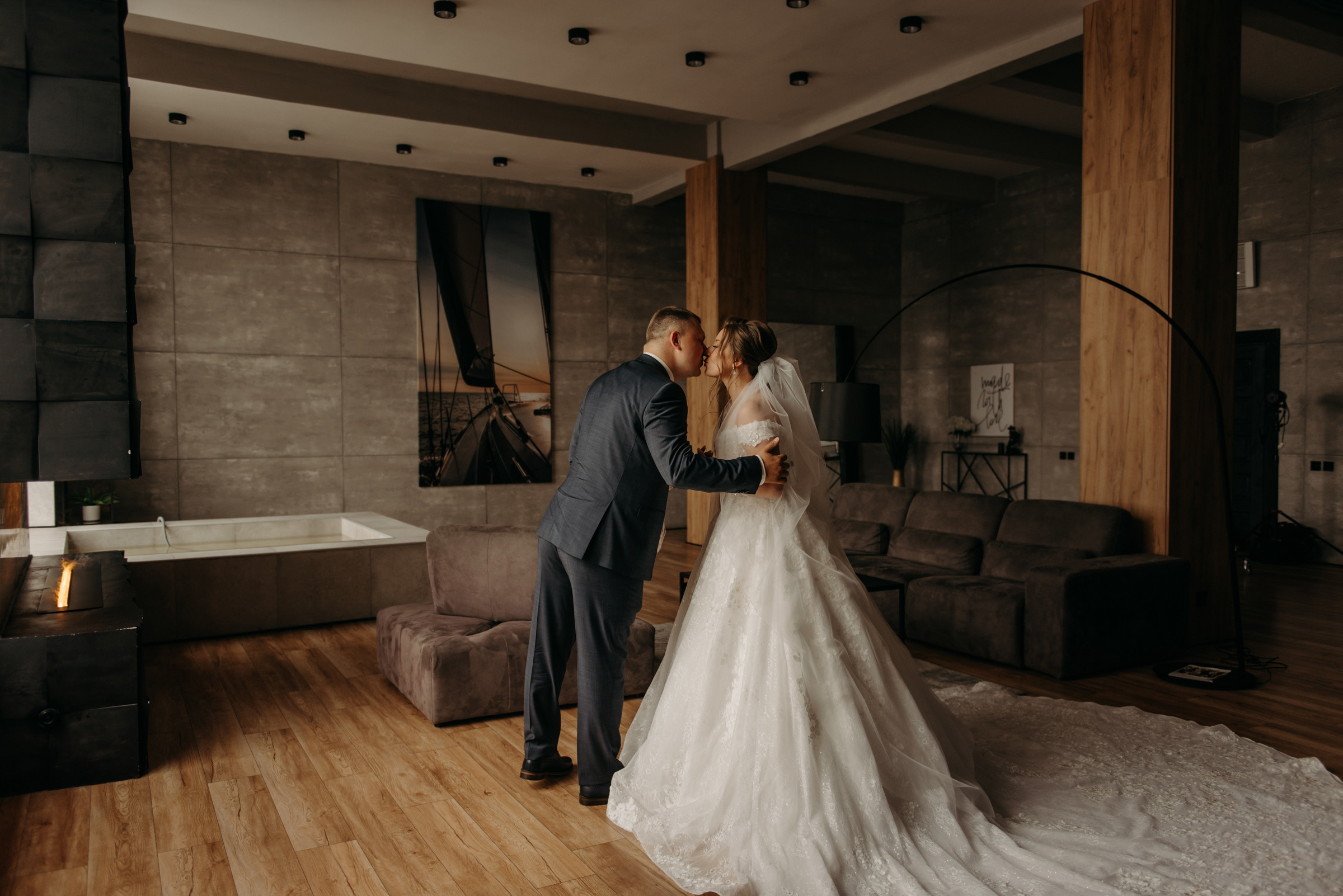 фотограф на свадьбу, утро невесты в фотостудии