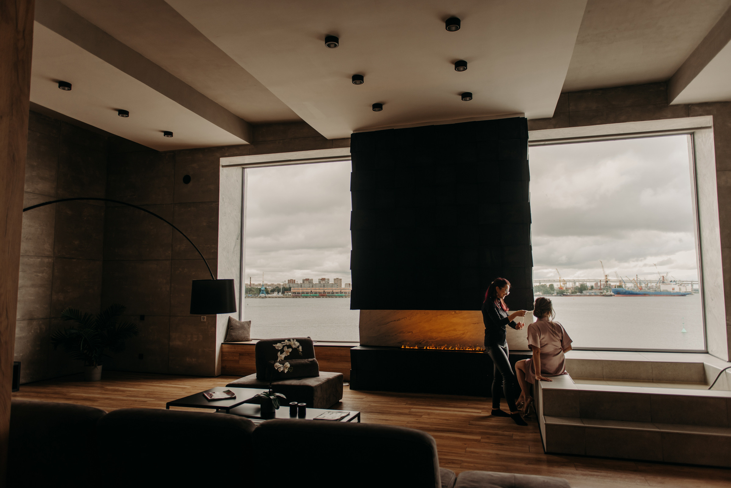 фотограф на свадьбу, утро невесты в фотостудии