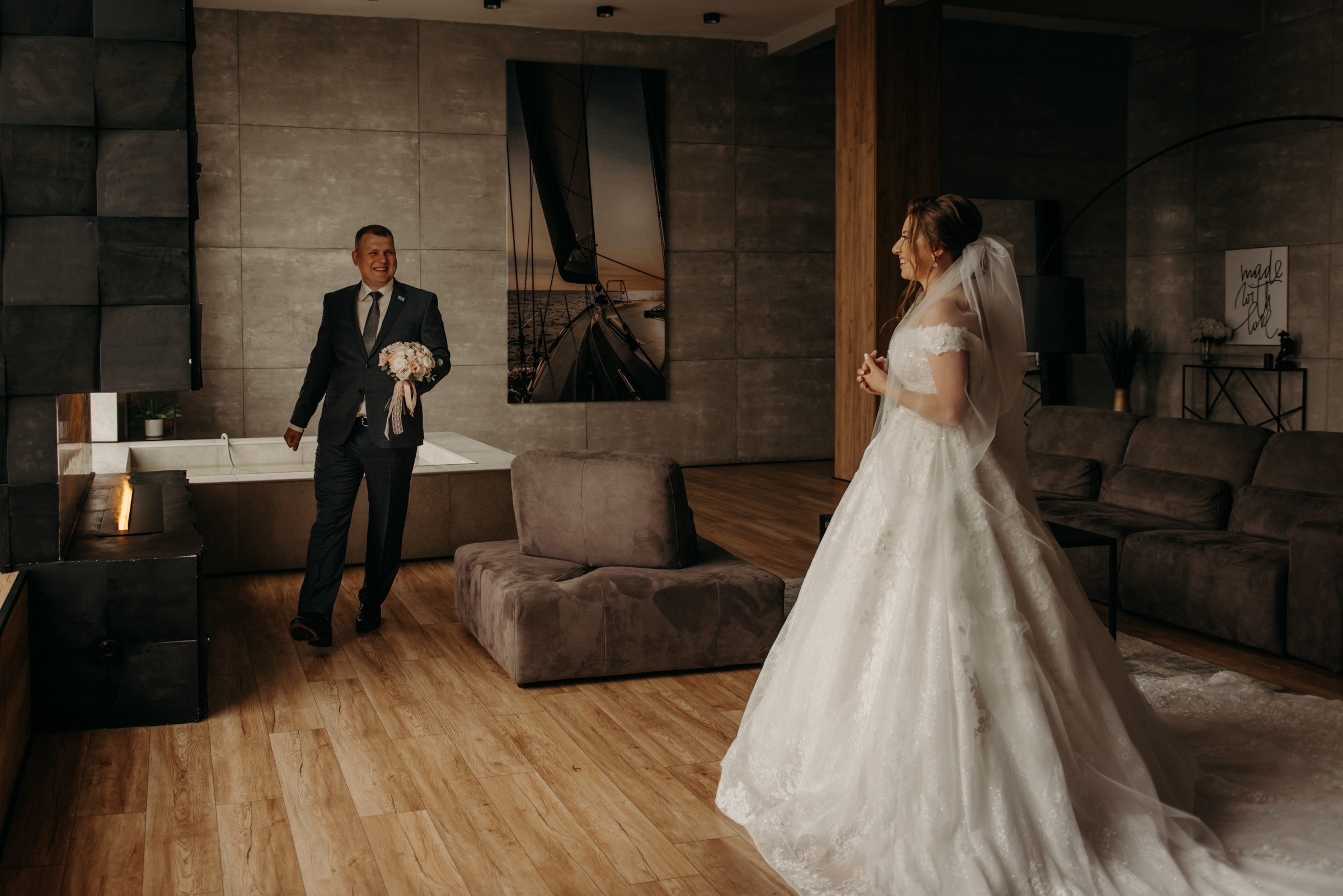 фотограф на свадьбу, утро невесты в фотостудии