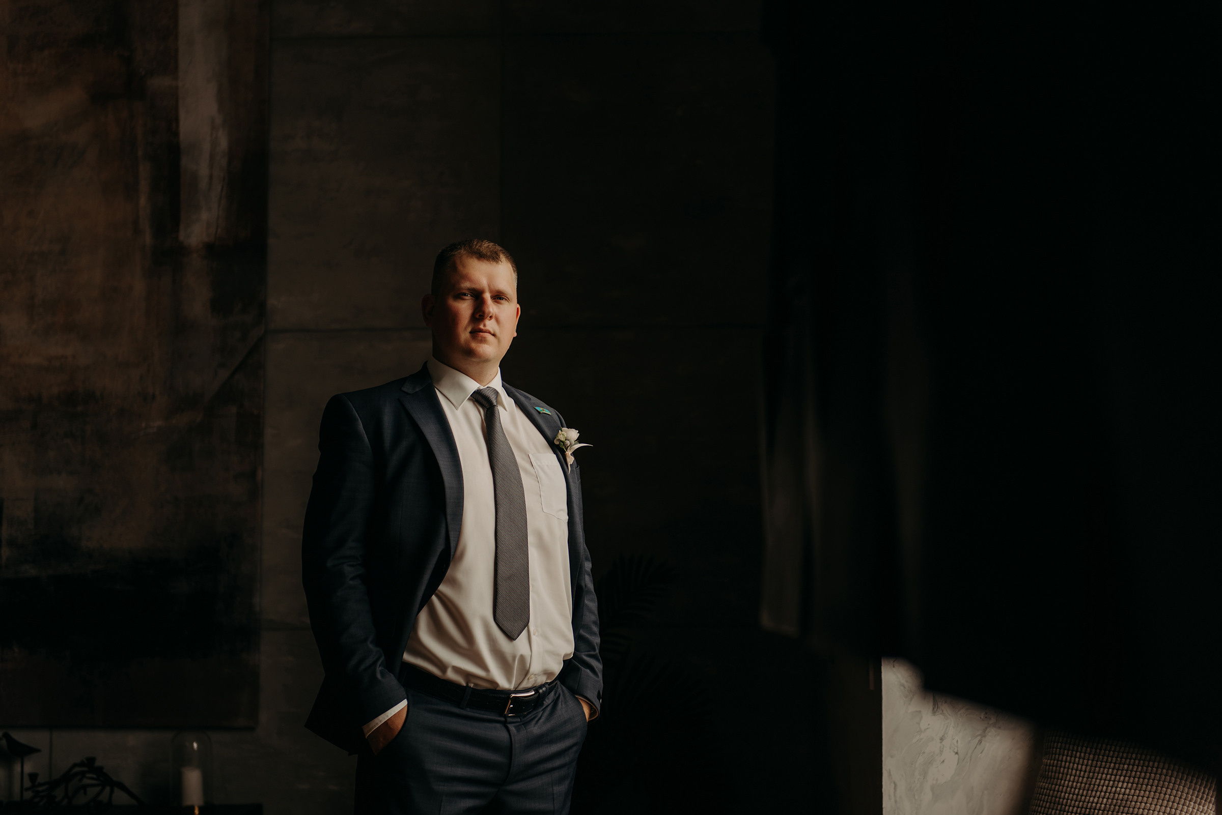 фотограф на свадьбу, утро невесты в фотостудии