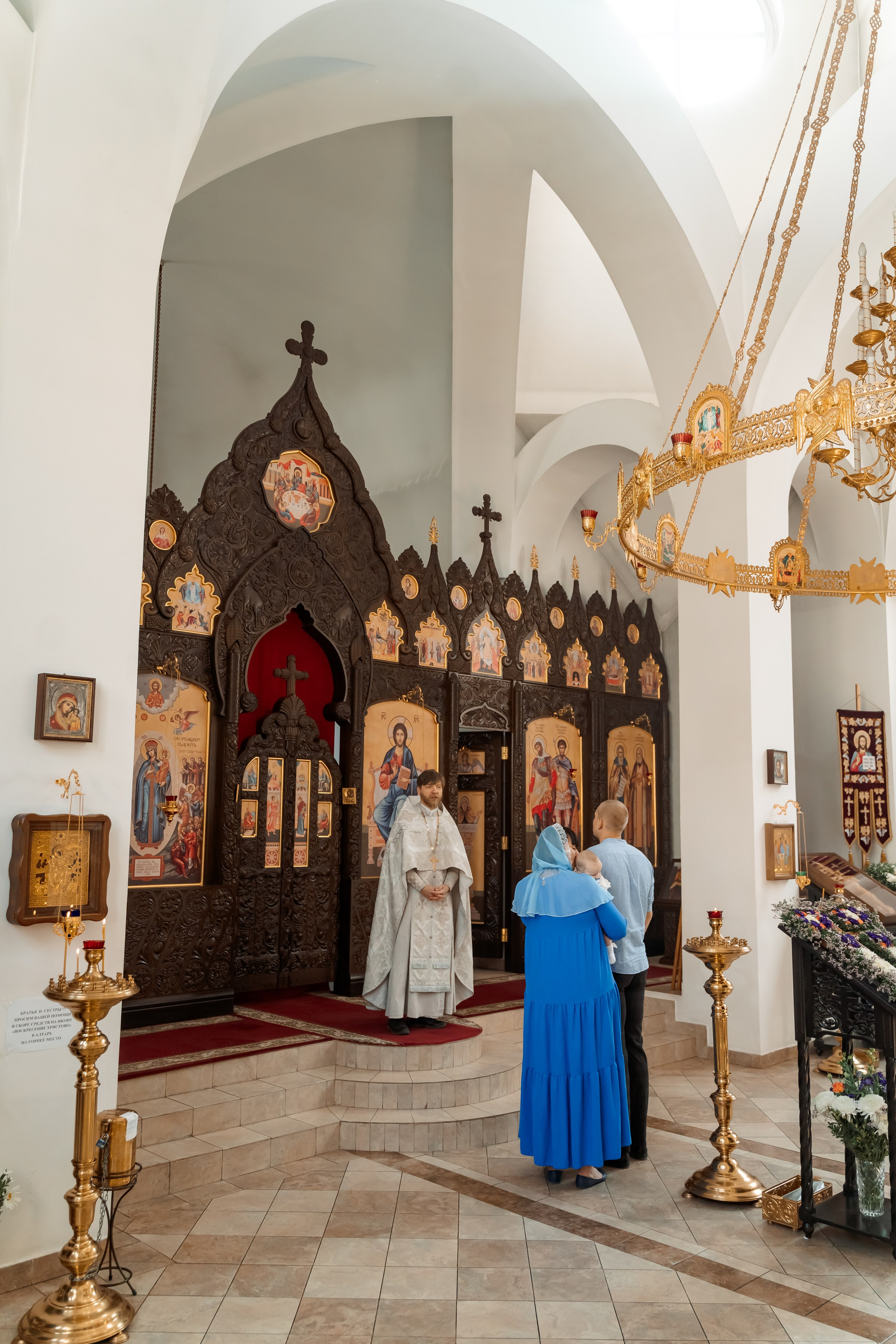 Крещение Данилы, Храм иконы Божией Матери «Всех скорбящих радость». Семейный фотограф в Саратове