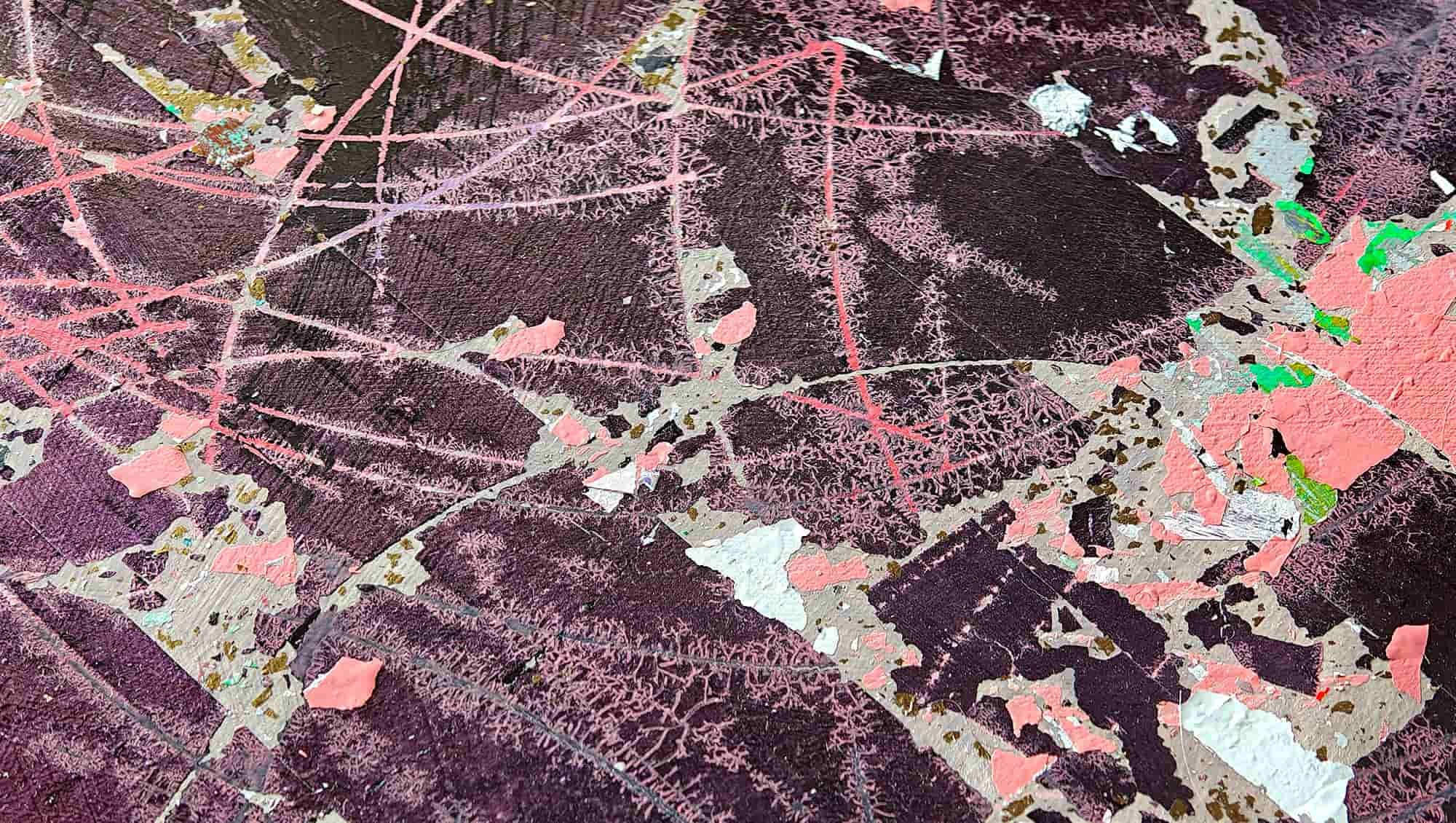 Лиловый космос. Сайт художника Ильи Гололобова. Современное искусство, заказ работ