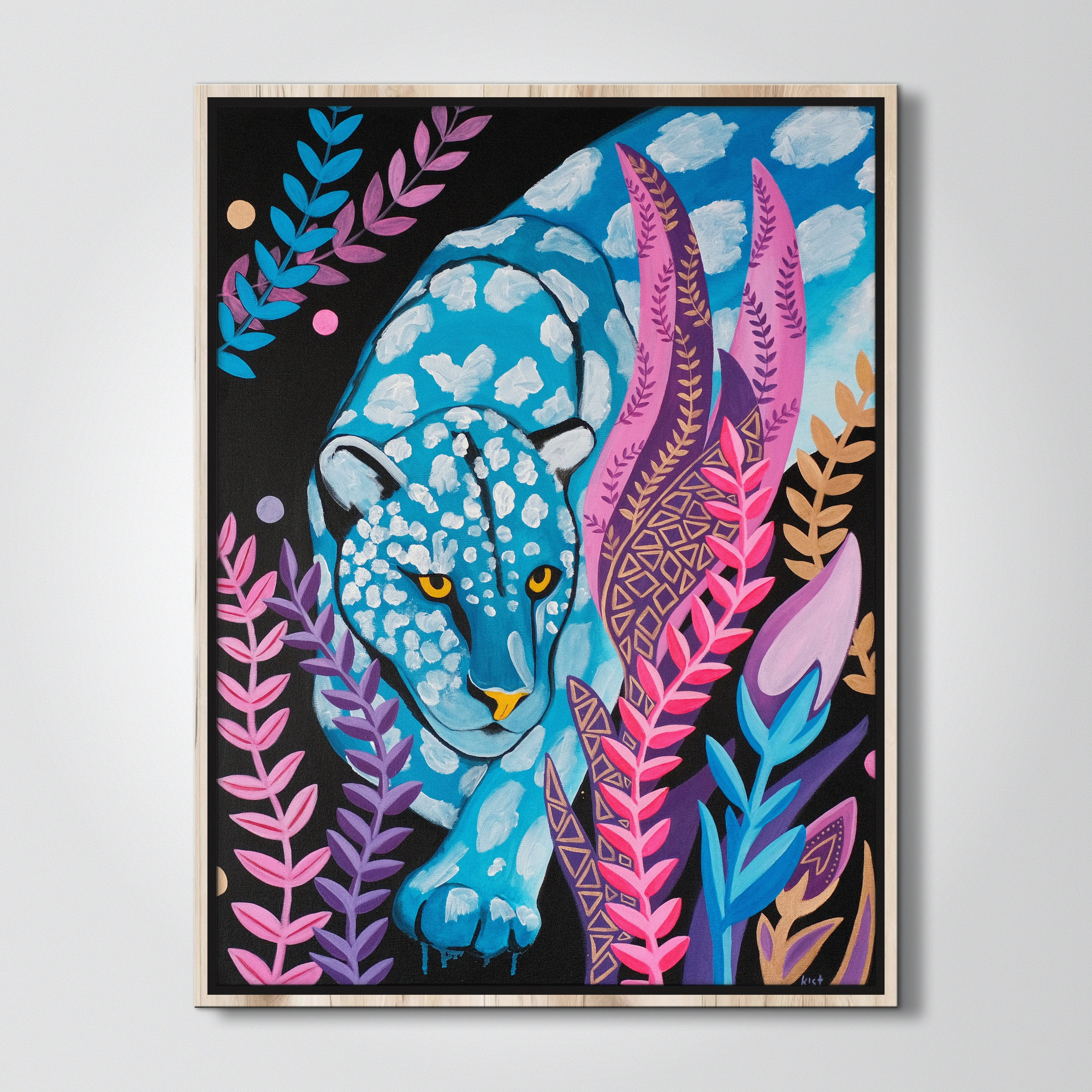 Дивный сад. Художник Анастасия Кисткина, Петербург