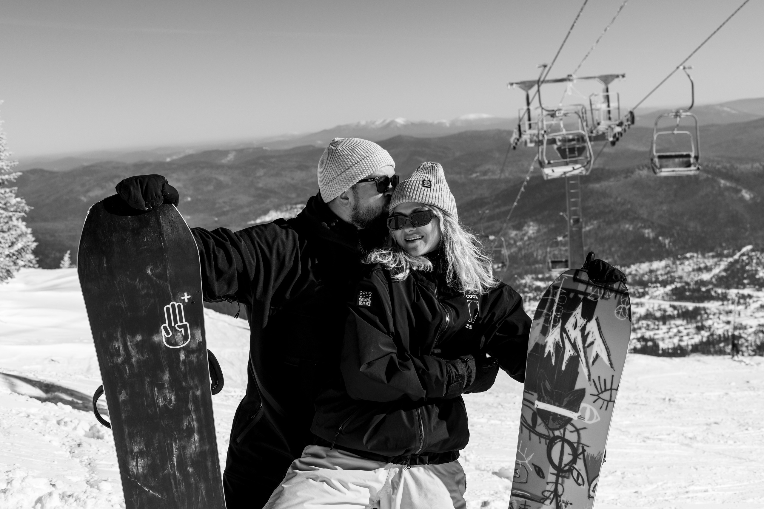 Фотосессия на вершине. Анастасия Паршукова — фотограф Шерегеш Новосибирск