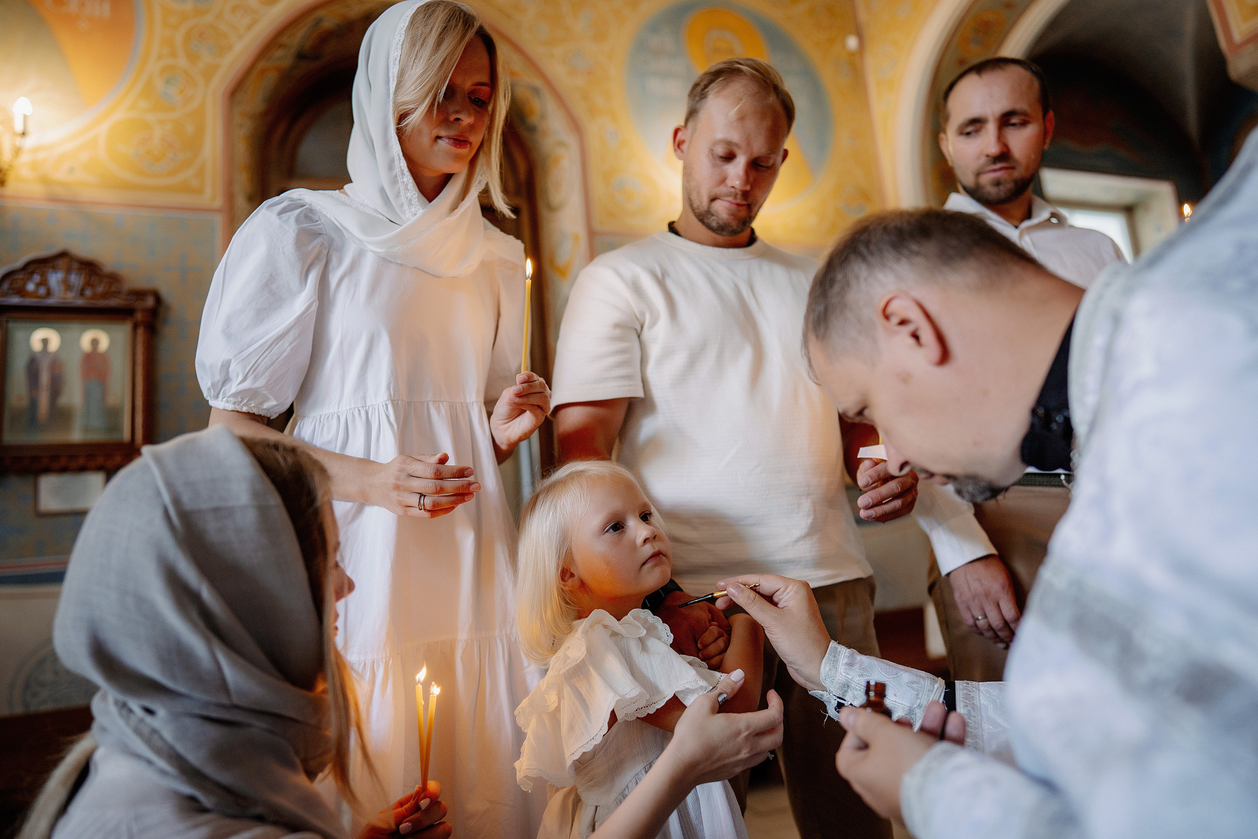 Крещение Евы. Фотограф на Крещение и Венчание в Красноярске Рамазанова Юлия